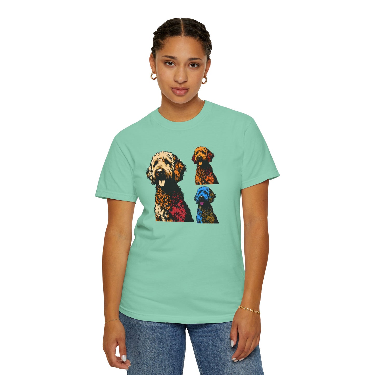 Labradoodle Love Tee – Color Splash Edition