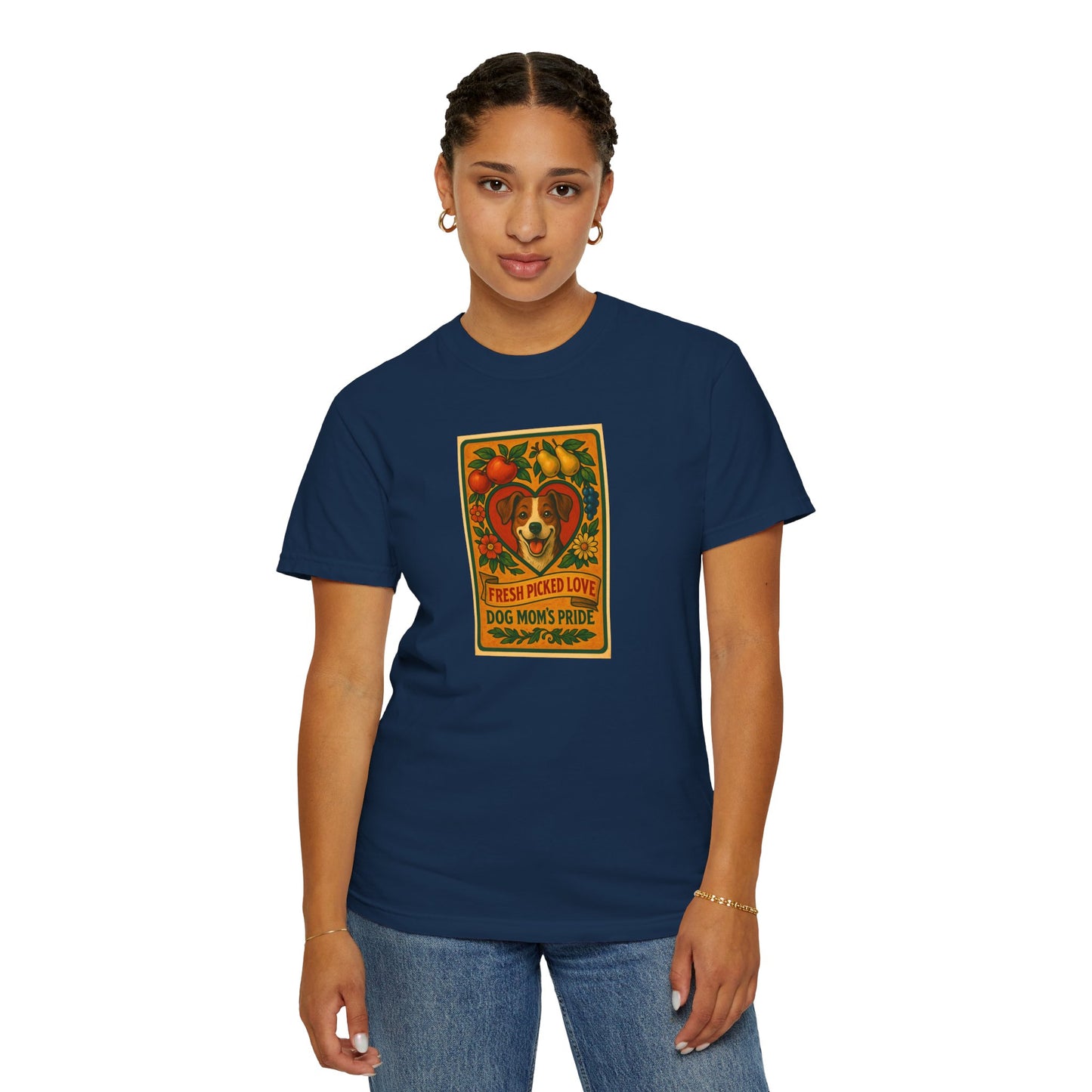 Fresh Picked Love Dog Mom's Pride T-Shirt