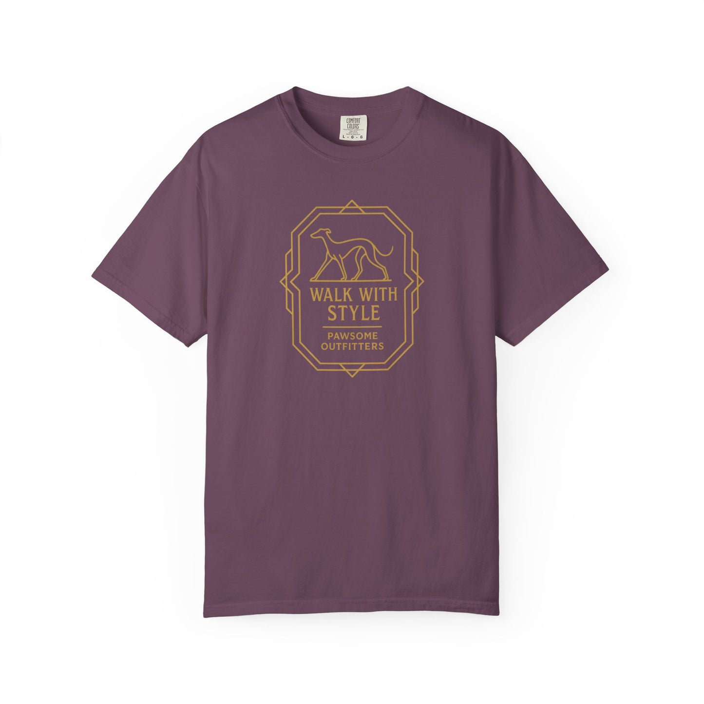 StylishArt Deco Dog Lovers T-Shirt