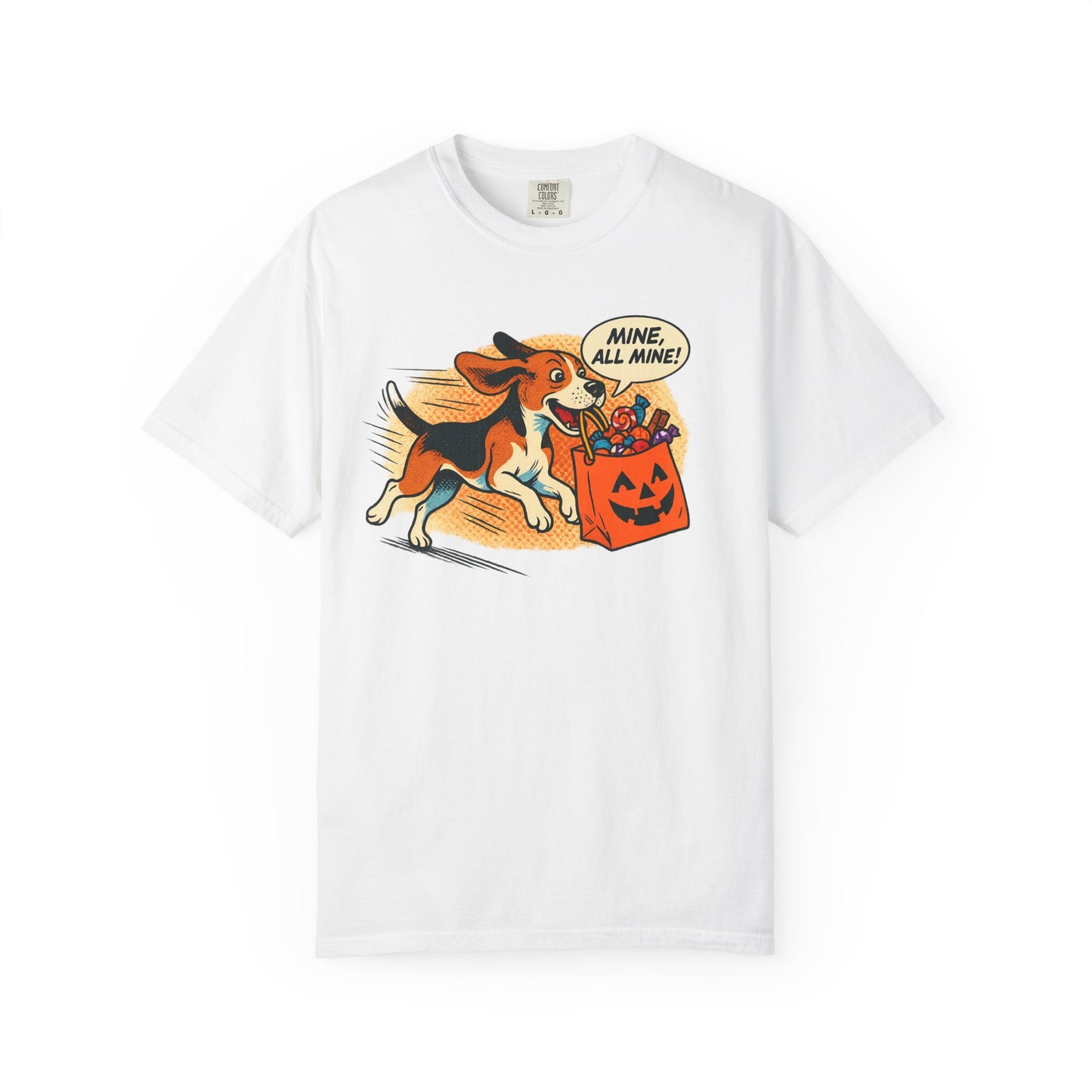 Playful Halloween Dog T-Shirt | Cute Pet Lover Tee, Unisex Graphic Shirt, Funny Fall Apparel, Gift for Dog Owners