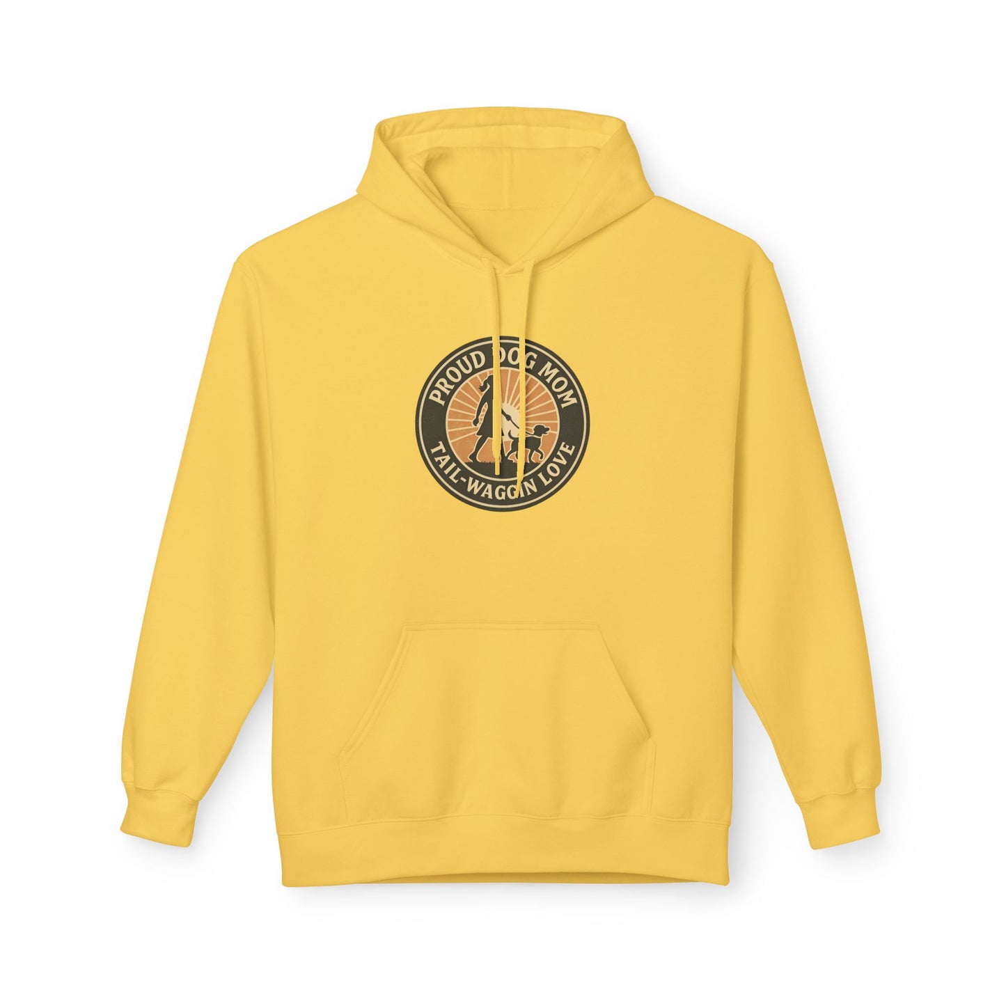 Hoodie for Dog Moms - Unisex Midweight Softstyle Fleece Hoodie