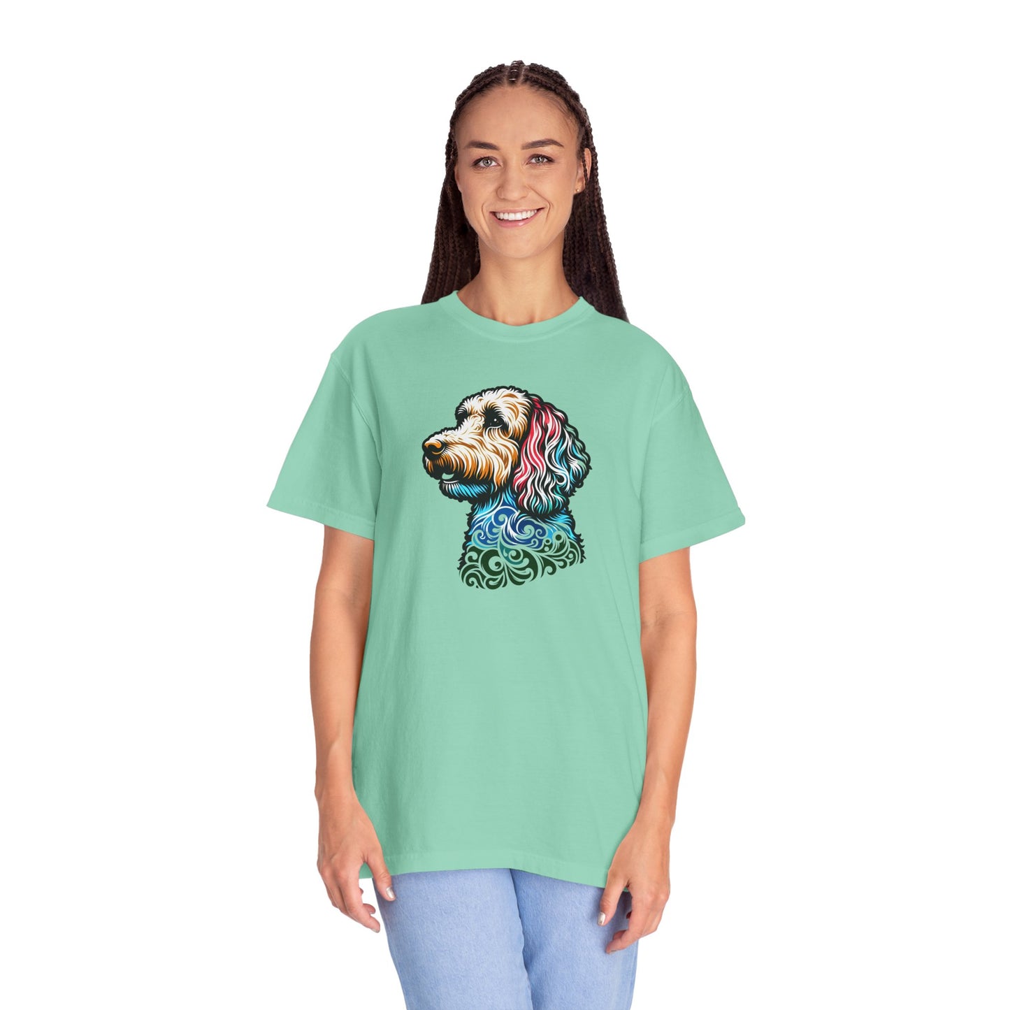 Labradoodle Love Tee – Color Splash Edition