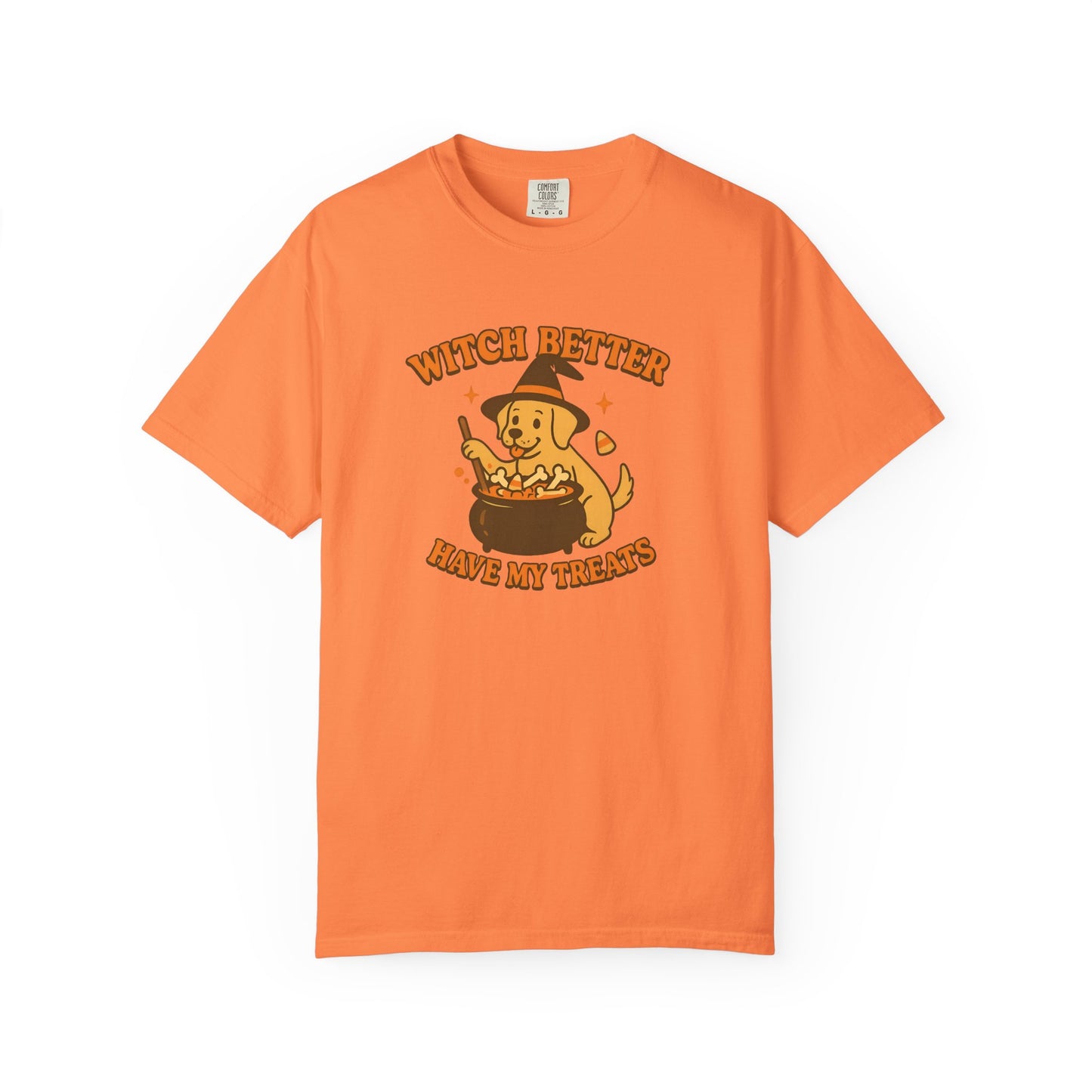 Funny Dog Halloween T-Shirt, Witch Better Have My Treats Tee, Unisex Graphic Shirt, Pet Lover Gift, Cute Dog Shirt, Spooky Season Apparel