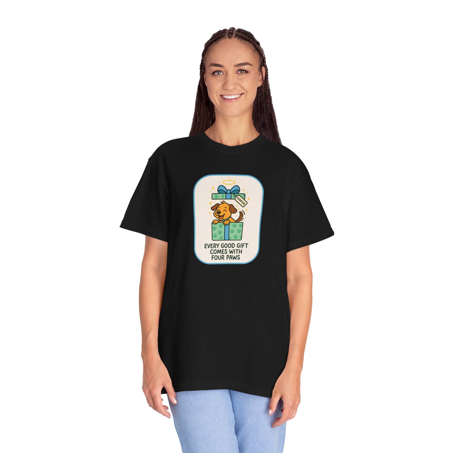 Dog Lover's Gift Tee - Every Good Gift Comes with Four Paws, Pet Owners, Animal Lover Shirt, Unique Gift for Dog Lovers, Casual [...]