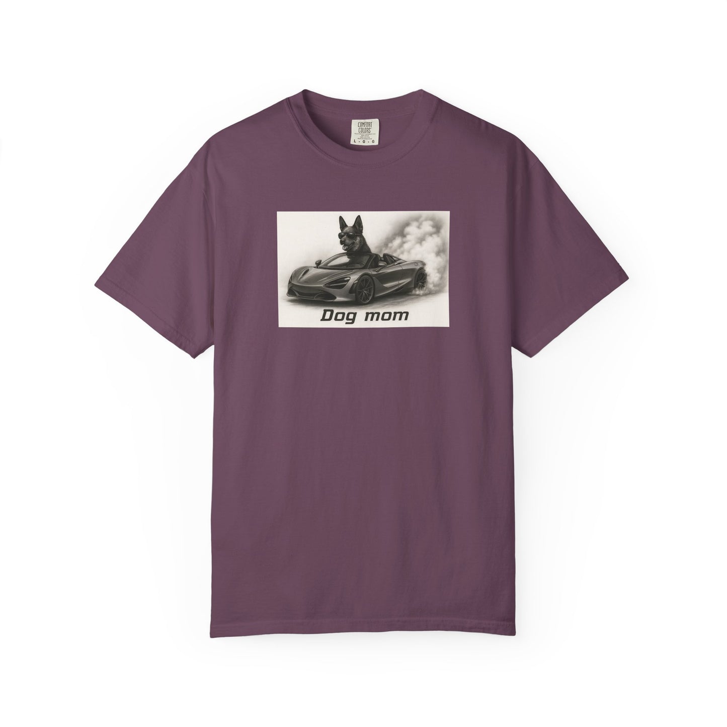 Dog Mom - Blue Heeler - “Cool Dogs in Cool Cars” T-Shirt Collection