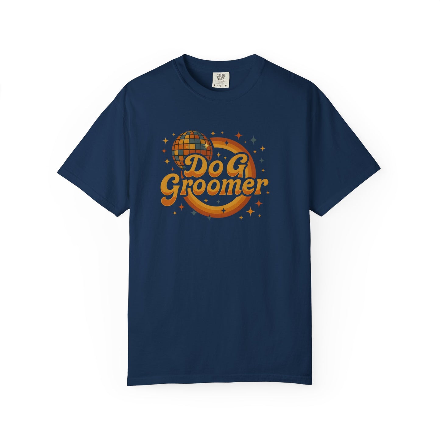 Disco Dog Groomer T-Shirt - Fun Pet Grooming Tee for Dog Lovers