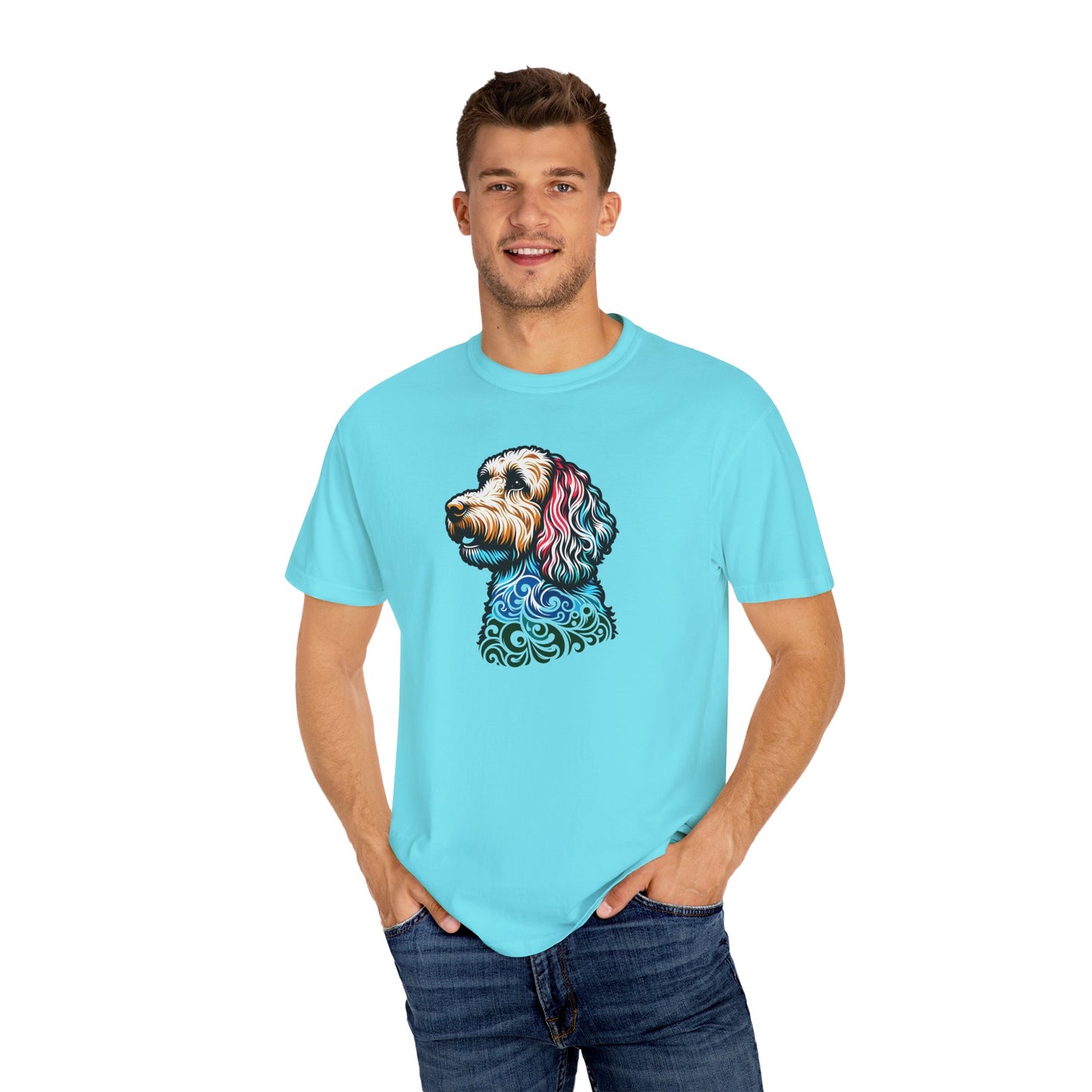Labradoodle Love Tee – Color Splash Edition