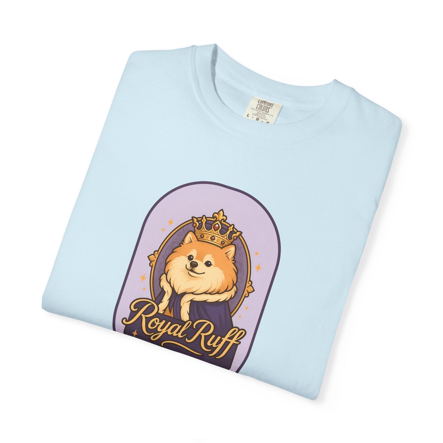 Dog Lover's Royal Ruff T-Shirt - Unisex Funny Pet Tee, Gift for Dog Parents, Cute Animal Shirt, Pet Memorial, Birthday Gift
