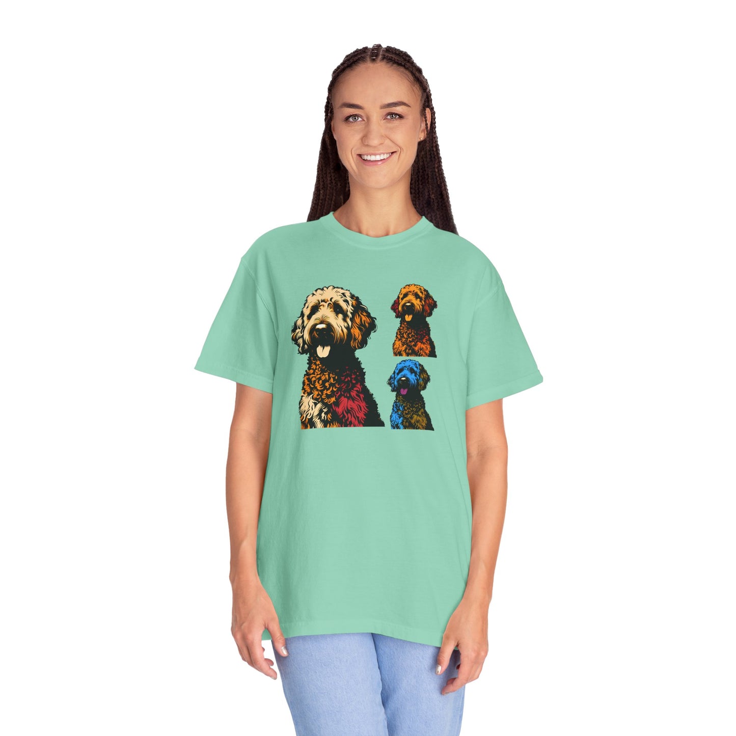 Labradoodle Love Tee – Color Splash Edition