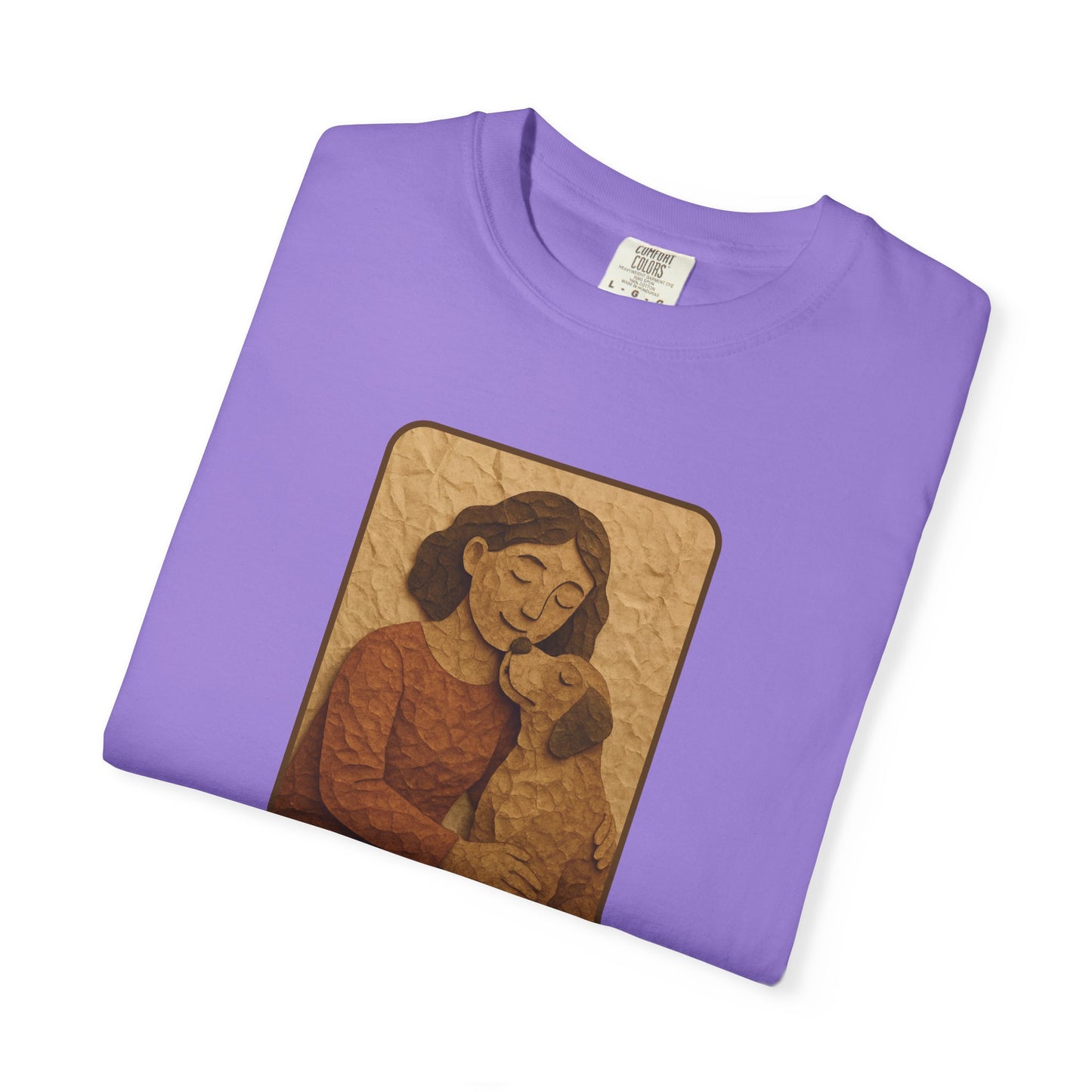 Dog Mom T-shirt - Unisex Garment-Dyed Tee for Pet Lovers