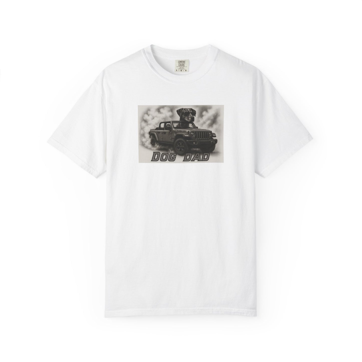 Dog Dad - Catahoula - Cool Dogs in Cool Cars T-Shirt Collection