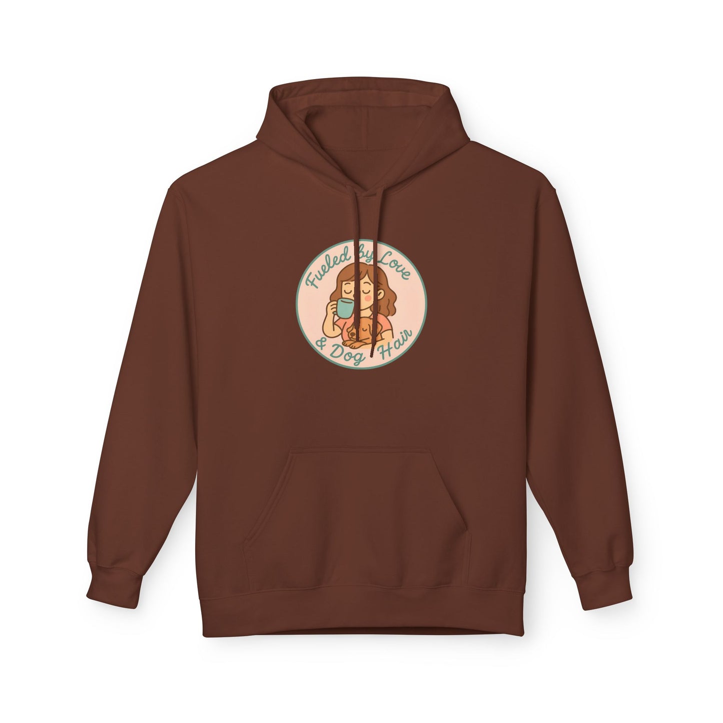 Hoodie for Dog Moms - Unisex Midweight Softstyle Fleece Hoodie