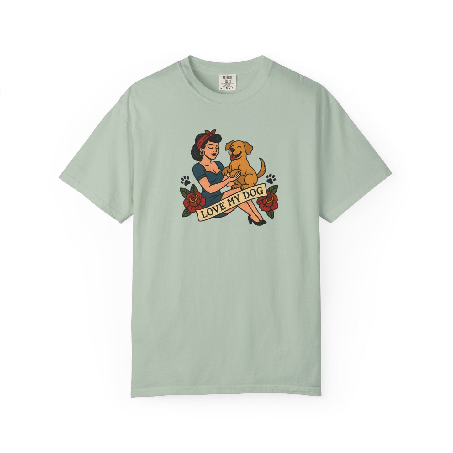Love My Dog - T-Shirt, Perfect for Pet Owners, Gifts for Dog Lovers, Casual Wear, Love My Dog Shirt, Animal Lover Tee