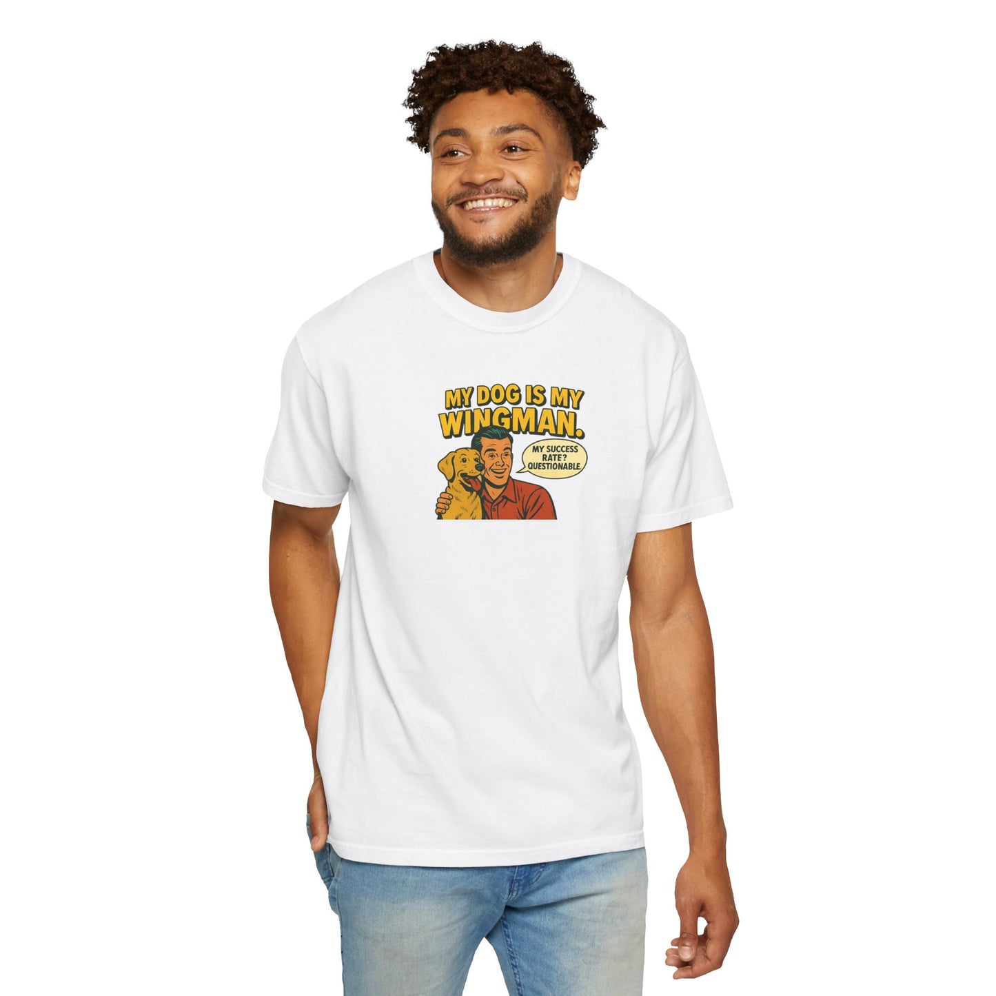 Wingman Dog Dad T-Shirt