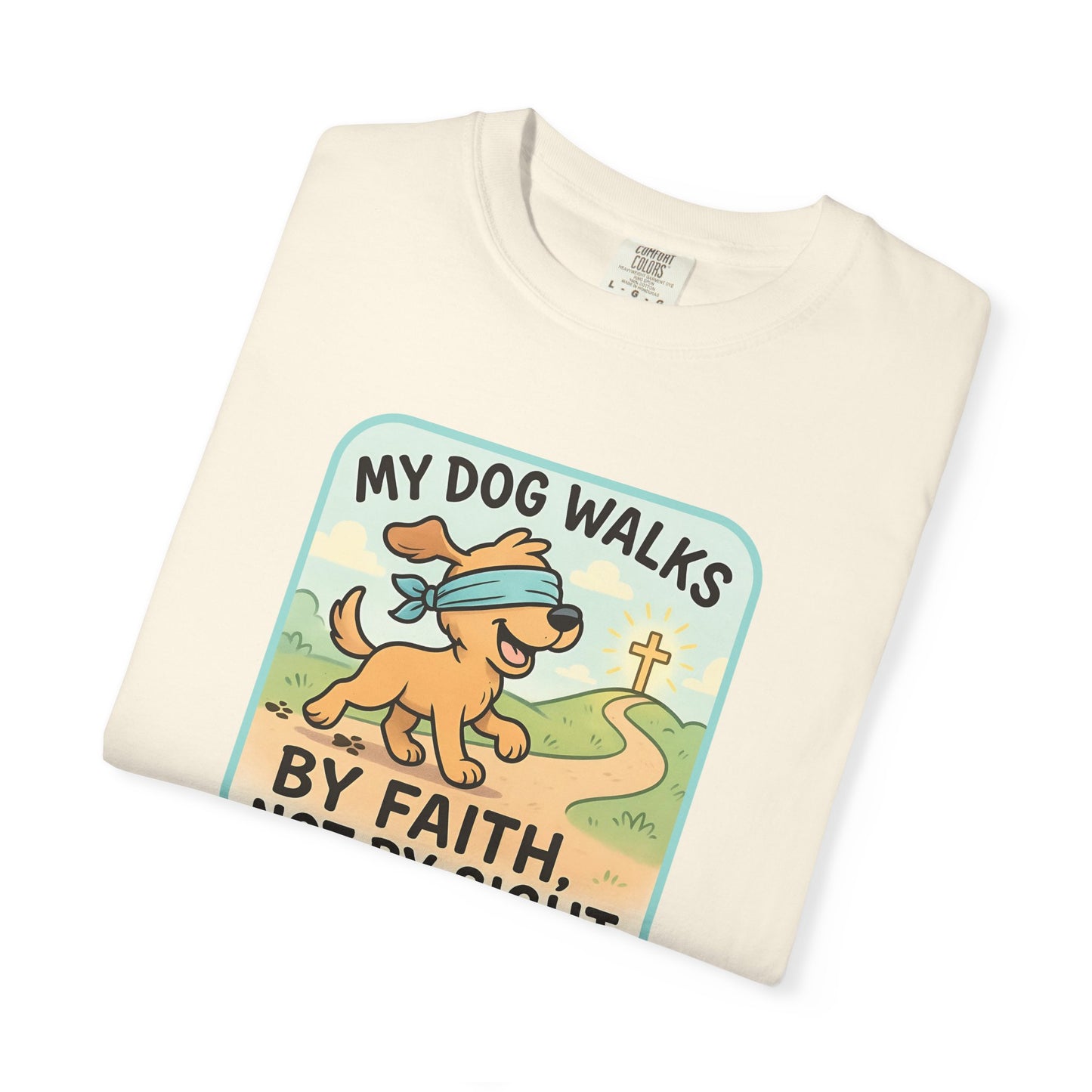 Faith-Inspired Dog Lover T-Shirt, Pet Owner Gifts, Cute Dog Apparel, Faith and Pets Merchandise, Casual Summer Wear