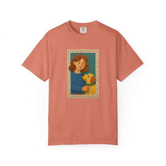 Dog Mom T-shirt - Unisex Garment-Dyed Tee for Pet Lovers