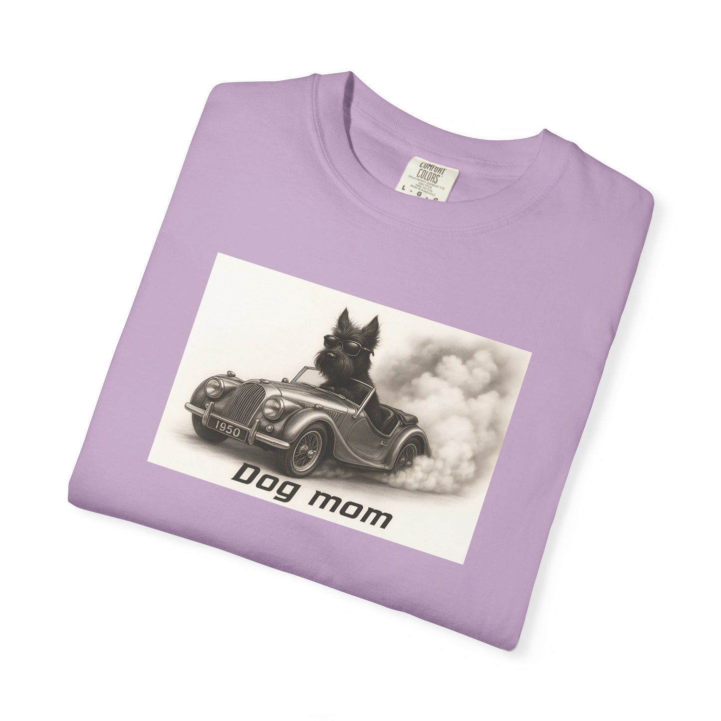 Dog Mom - Scottish Terrier - “Cool Dogs in Cool Cars” T-Shirt Collection! 🐶🚗