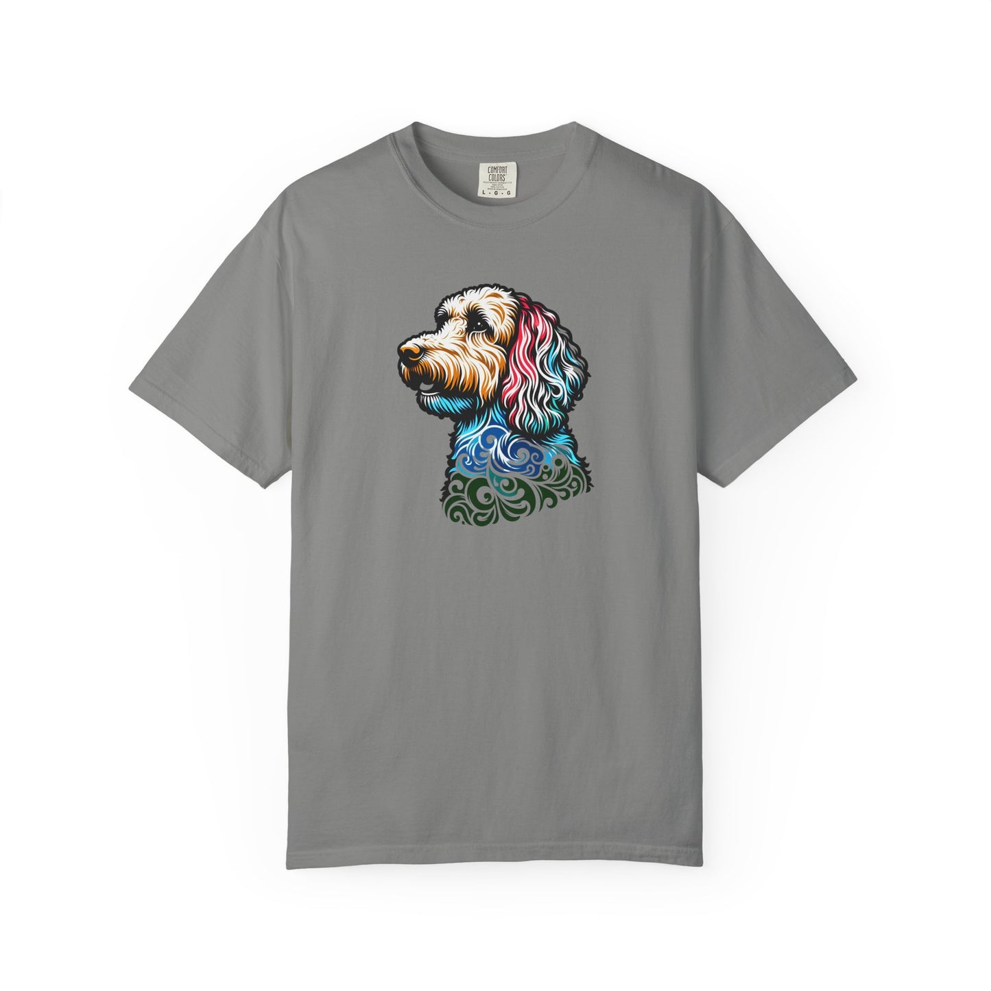 Labradoodle Love Tee – Color Splash Edition