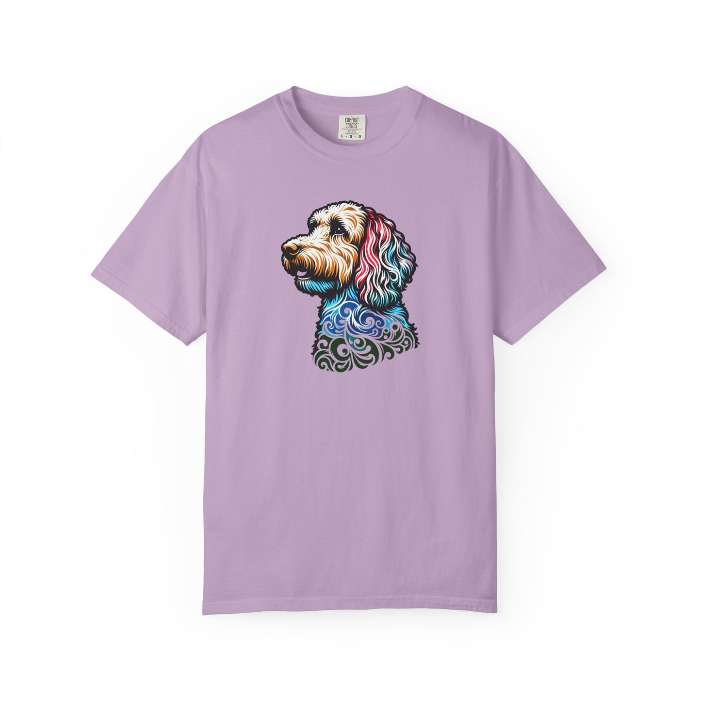 Labradoodle Love Tee – Color Splash Edition