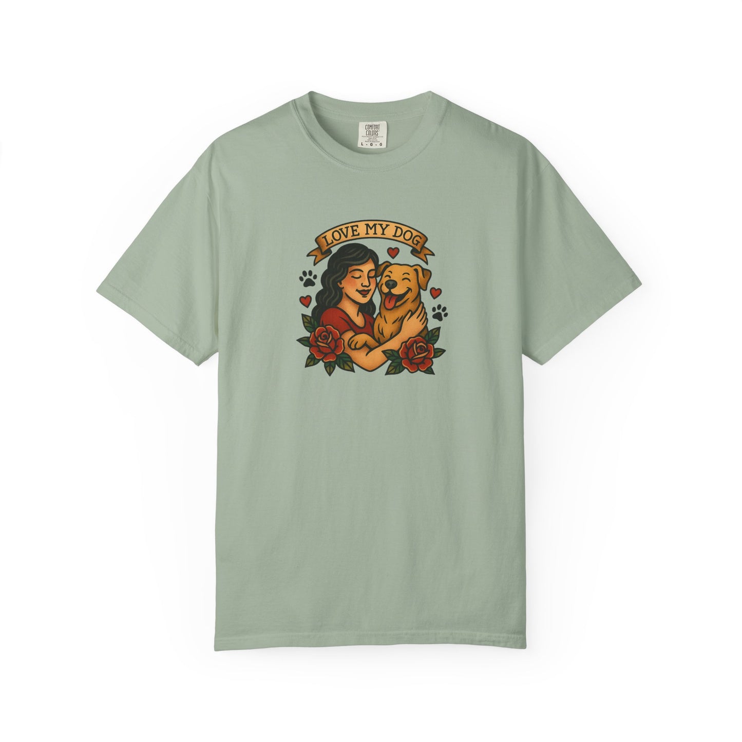 Love My Dog T-Shirt, Cute Dog Lover Tee, Pet Owner Gift, Adoption Awareness Shirt, Casual Everyday Wear