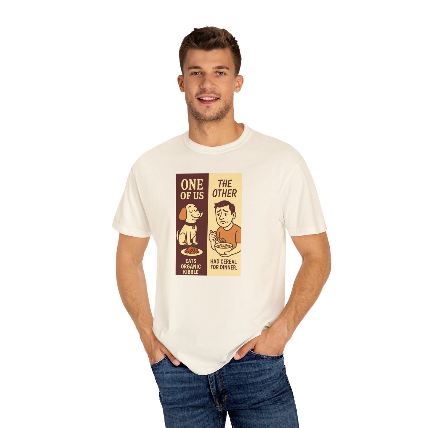 Organic Kibble T-Shirt, Funny Pet Lover Tee