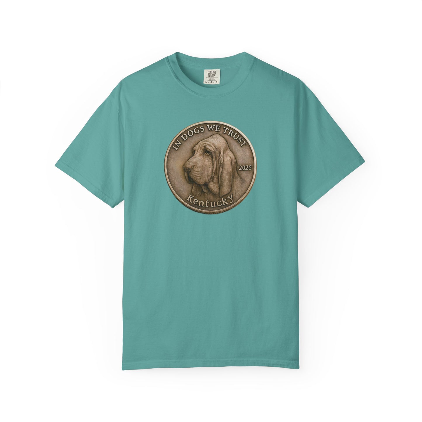 Kentucky State Coin T-Shirt Collection - Proud Dog Breed Illustrations