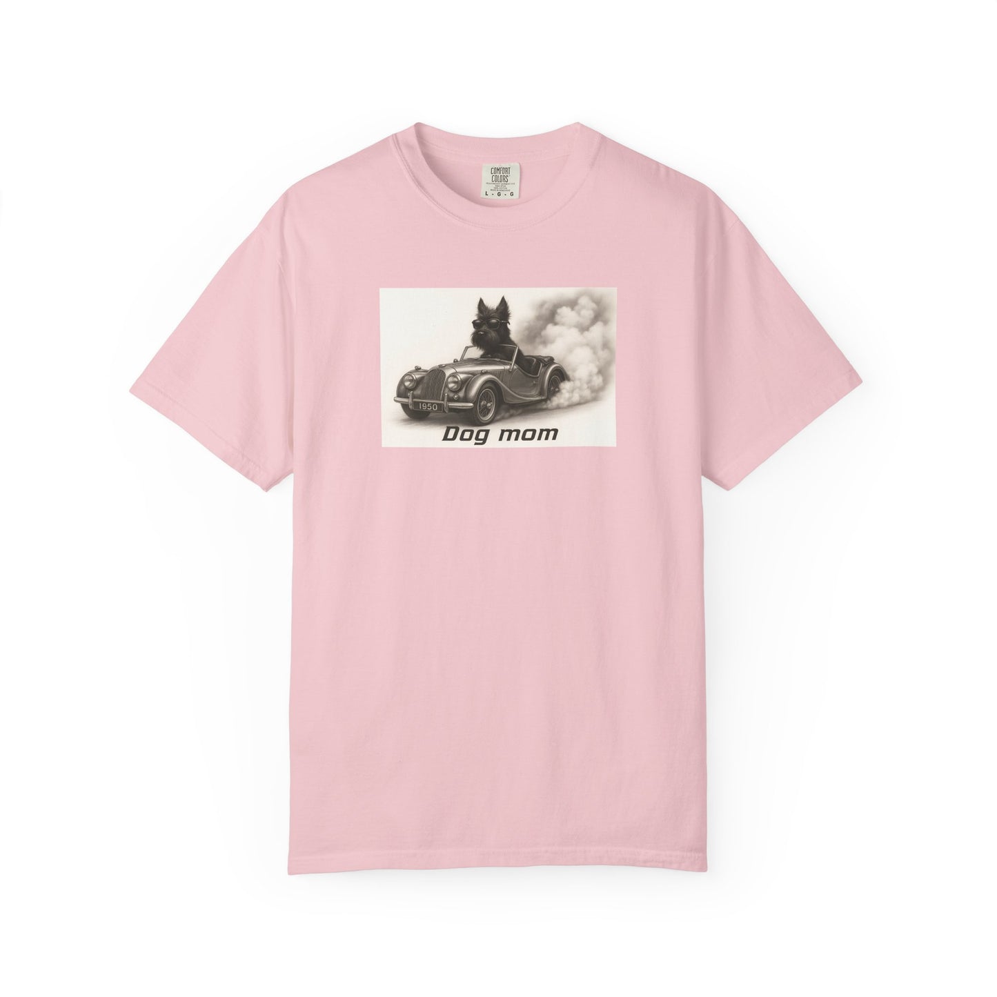 Dog Mom - Scottish Terrier - “Cool Dogs in Cool Cars” T-Shirt Collection