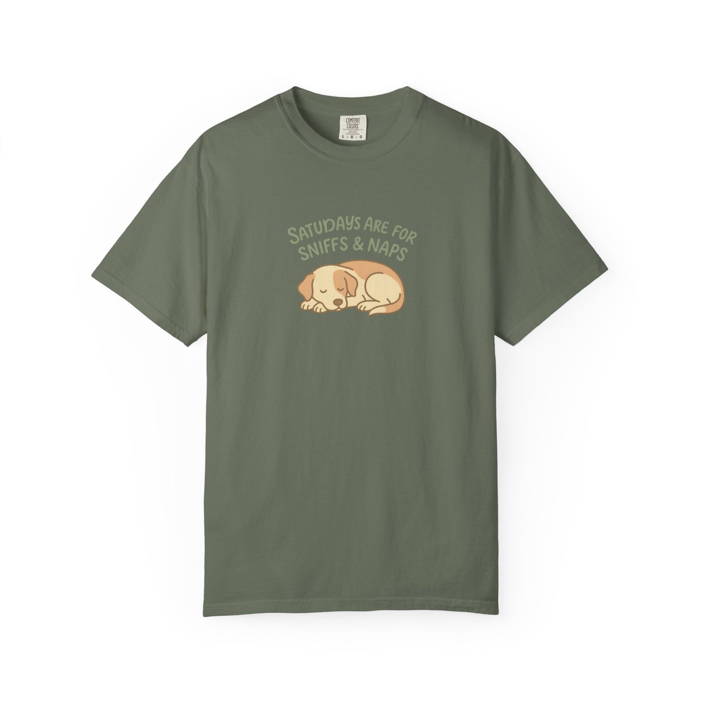 Saturdays are for naps Dog Dad T-Shirt