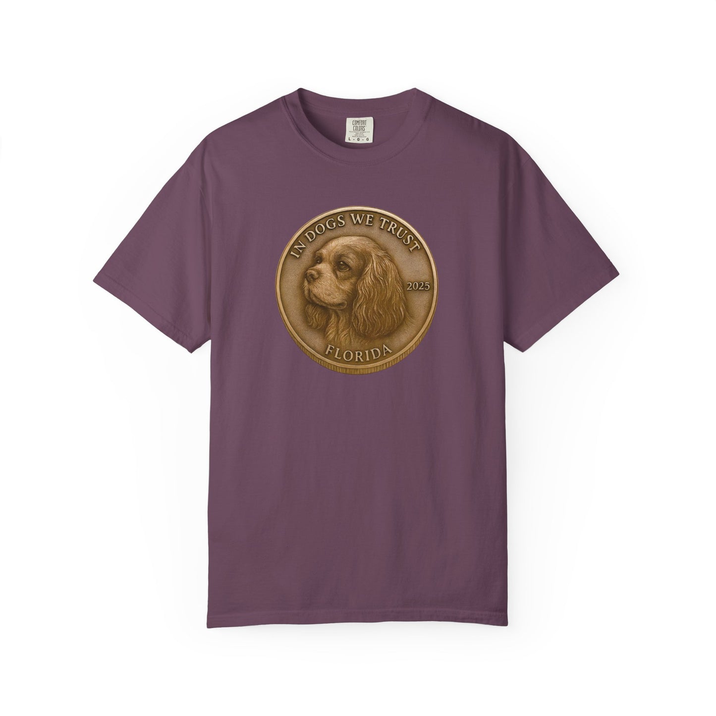 Florida State Coin T-Shirt Collection - Proud Dog Breed Illustrations