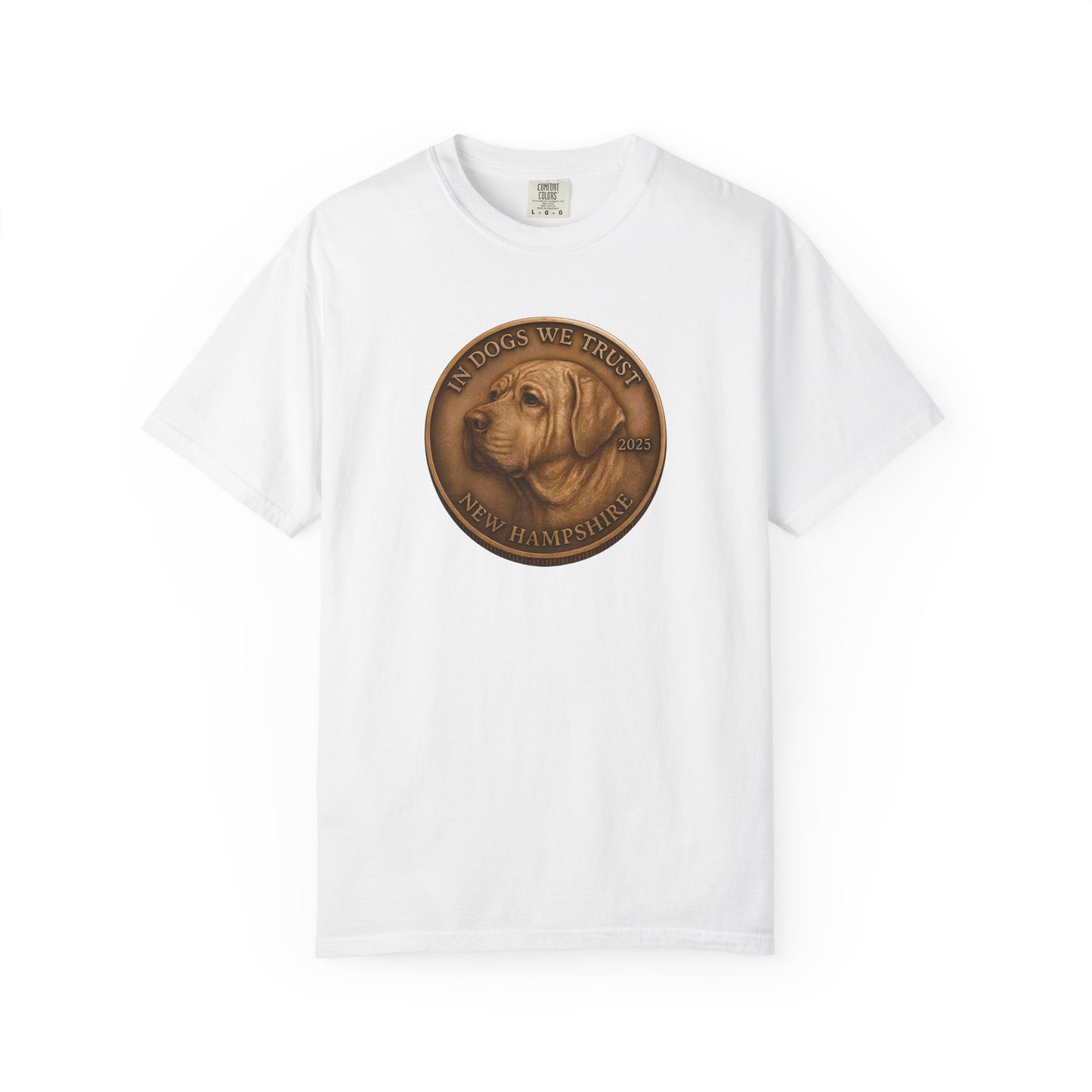 New Hampshire State Coin T-Shirt Collection