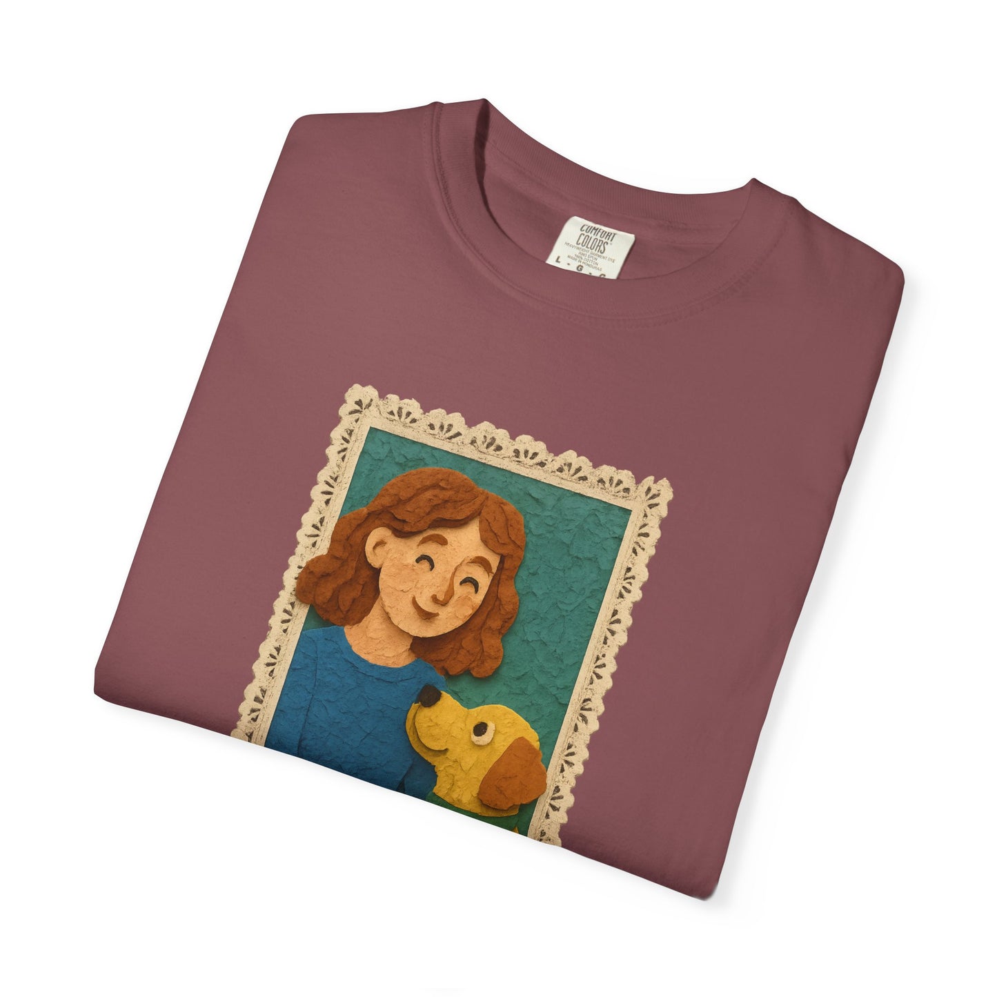 Dog Mom T-shirt - Unisex Garment-Dyed Tee for Pet Lovers