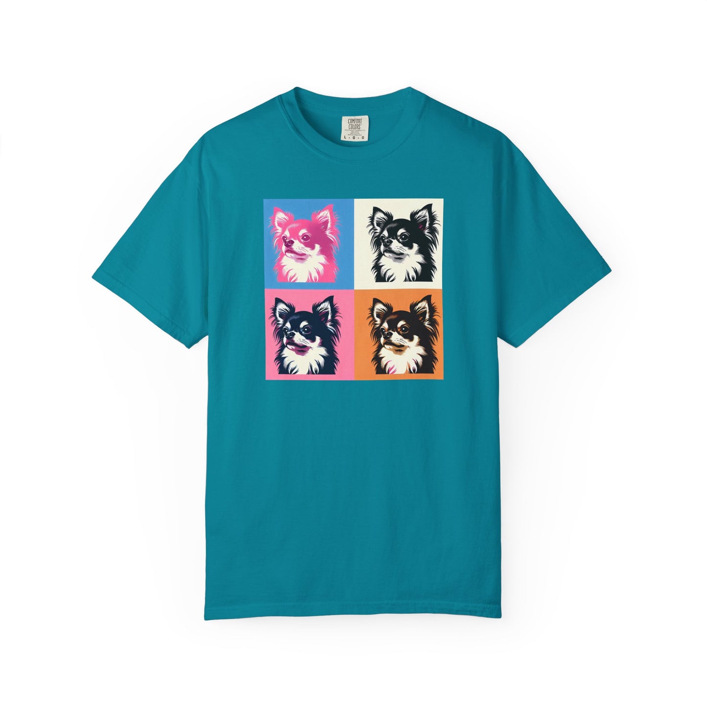 Colorful Chihuahua Unisex T-Shirt - Fun & Playful Pet Lover Gift