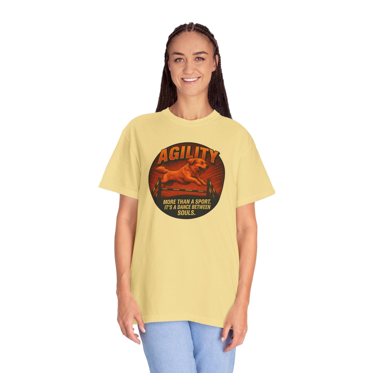 Agility Dog Sport Unisex Garment-Dyed T-Shirt