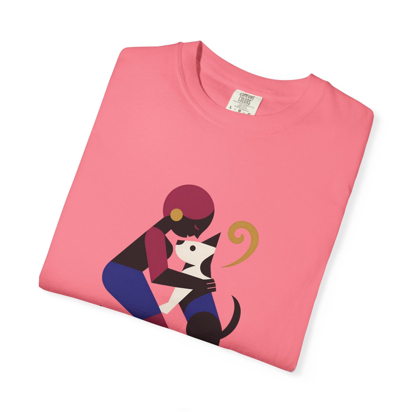 Dog Mom Unisex Garment-Dyed T-Shirt – Perfect Gift for Pet Lovers