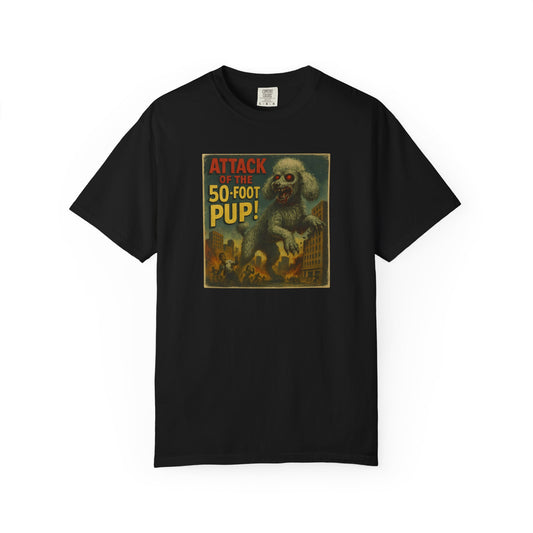 Vintage-Inspired Graphic Tee: Attack of the 50-Foot Pup