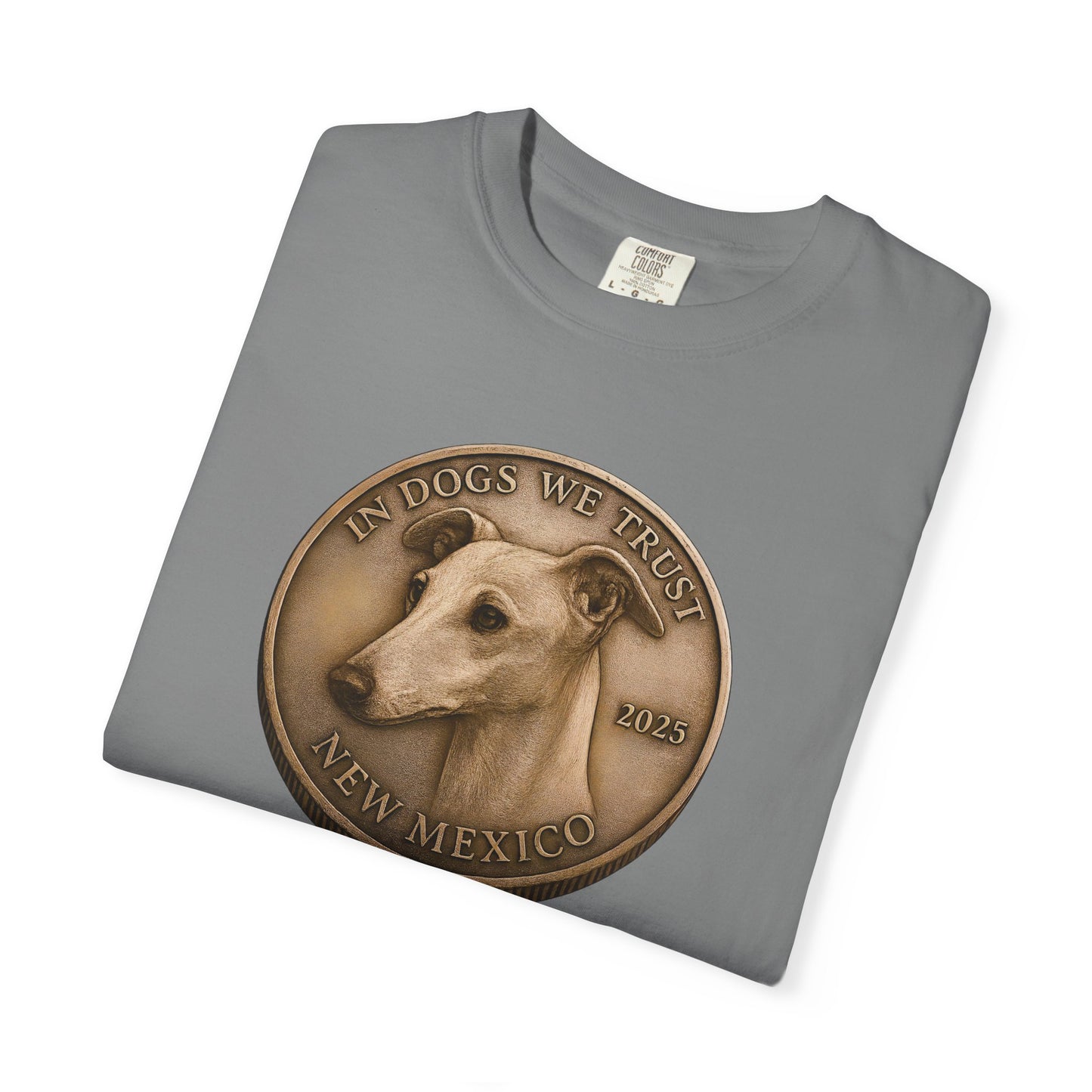 New Mexico State Coin T-Shirt Collection - Proud Dog Breed Illustrations