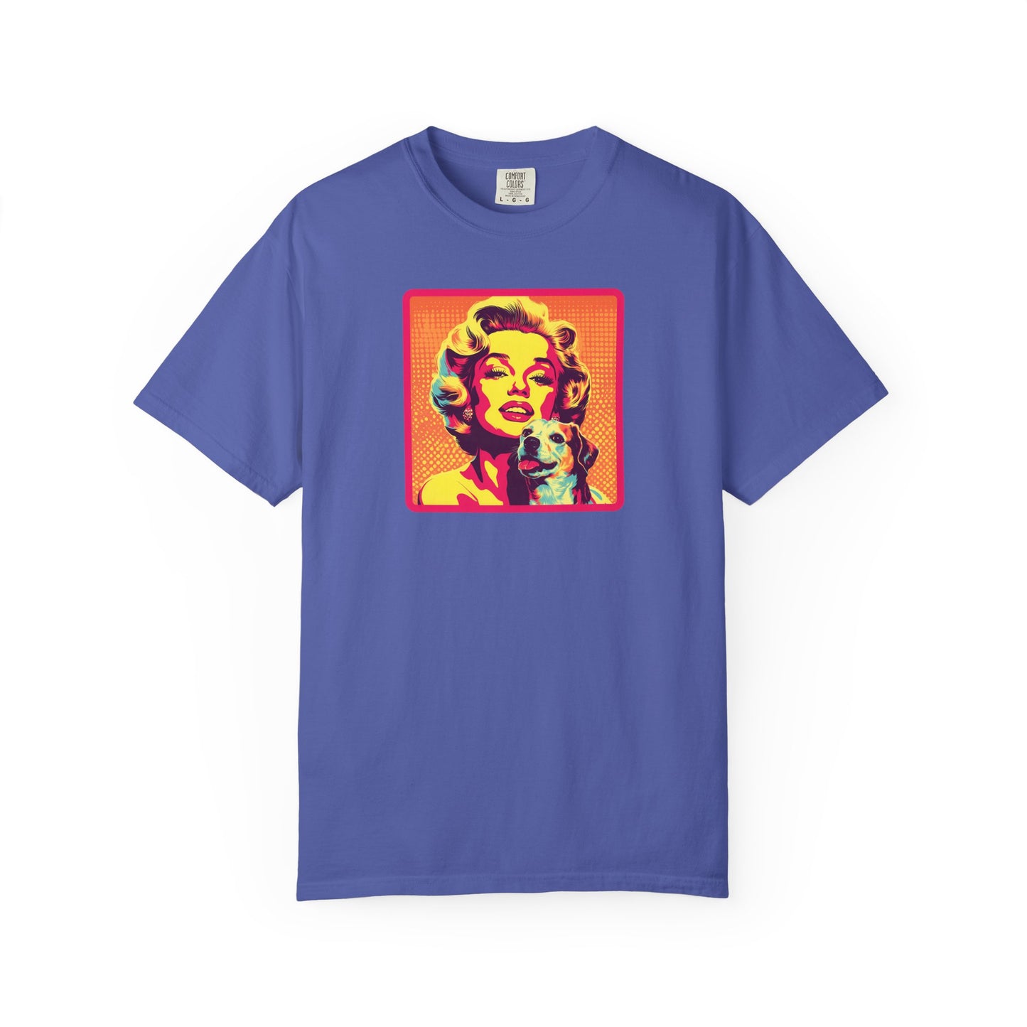 Vintage Dog Mom T-shirt - Unisex Garment-Dyed Tee for Dog Lovers