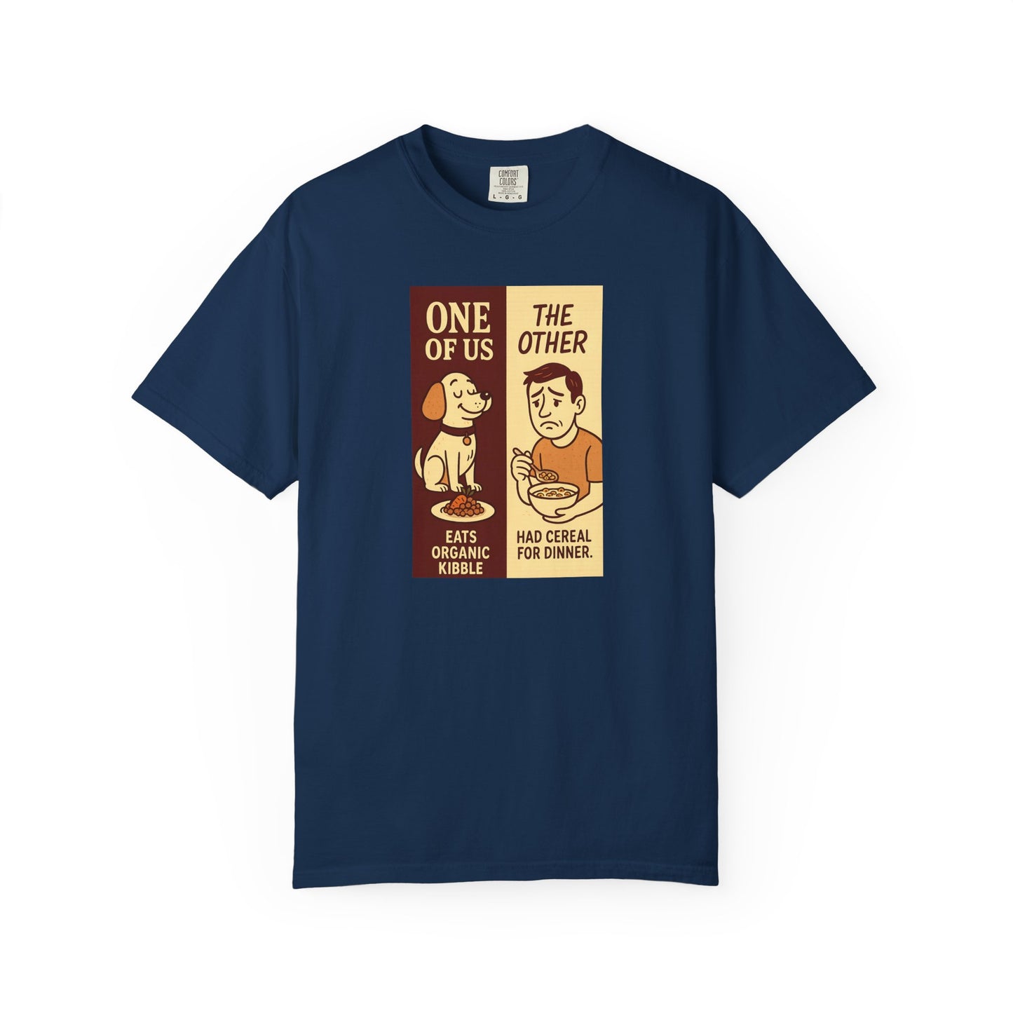 Organic Kibble T-Shirt, Funny Pet Lover Tee
