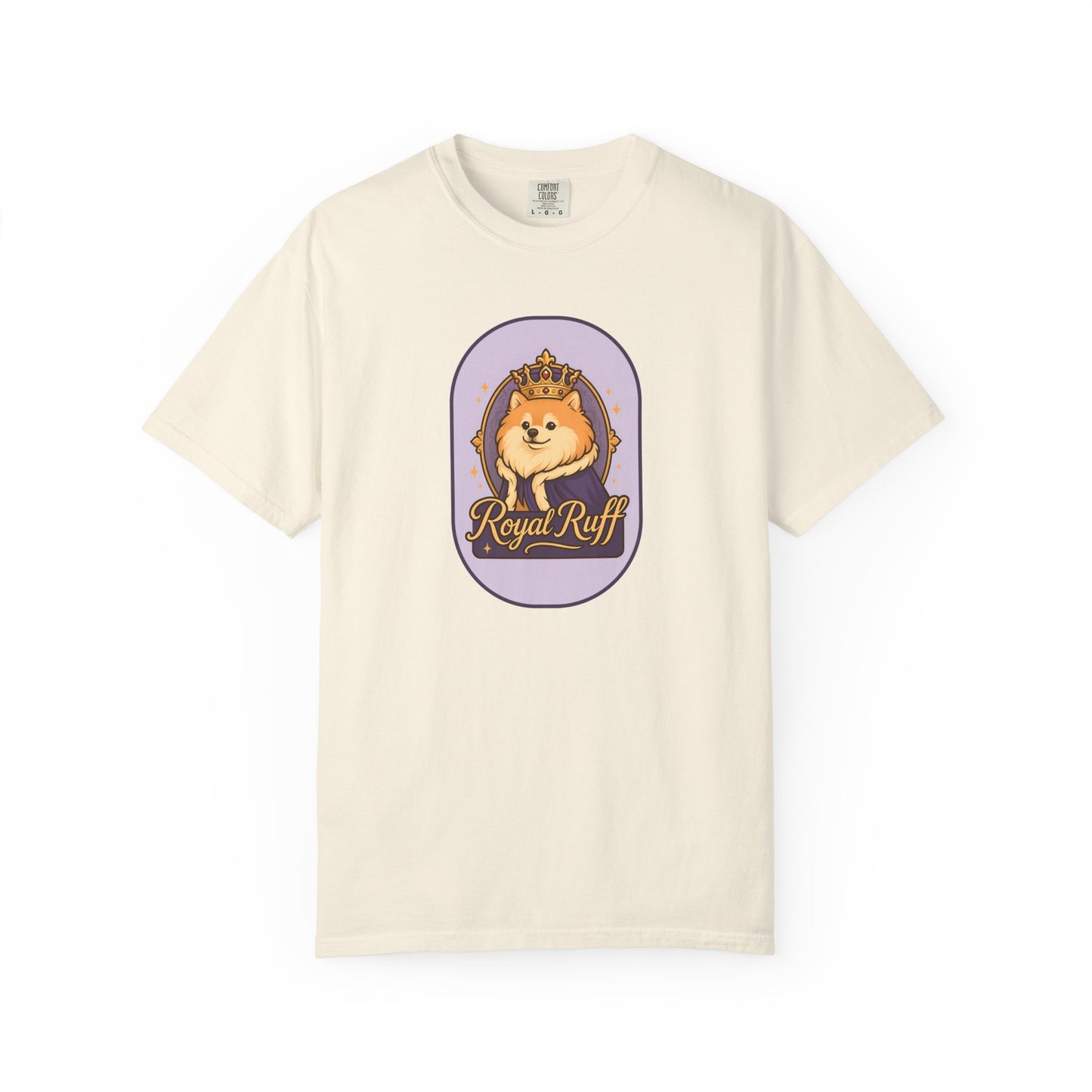 Dog Lover's Royal Ruff T-Shirt - Unisex Funny Pet Tee, Gift for Dog Parents, Cute Animal Shirt, Pet Memorial, Birthday Gift