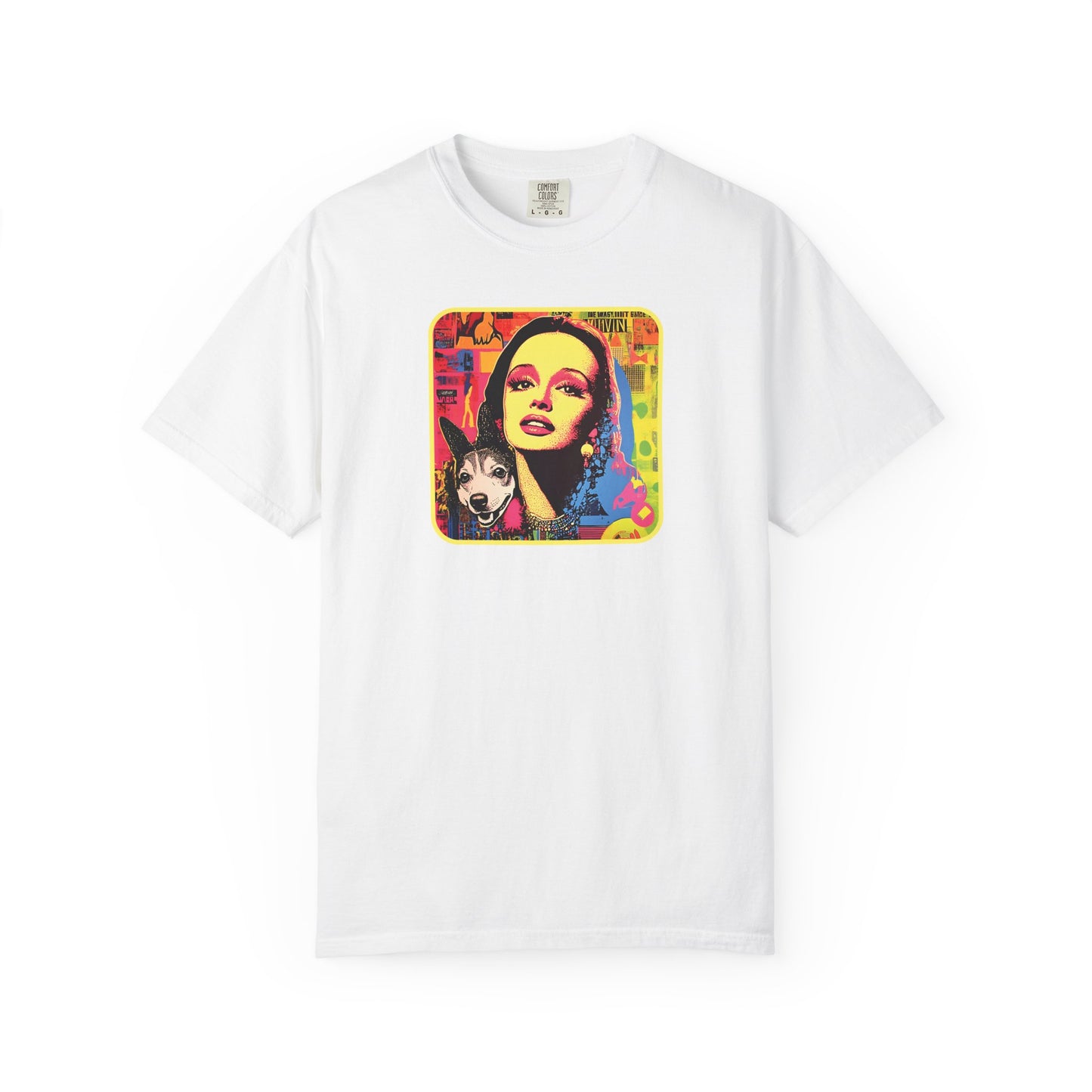 Pop Art Mom and Dog T-Shirt