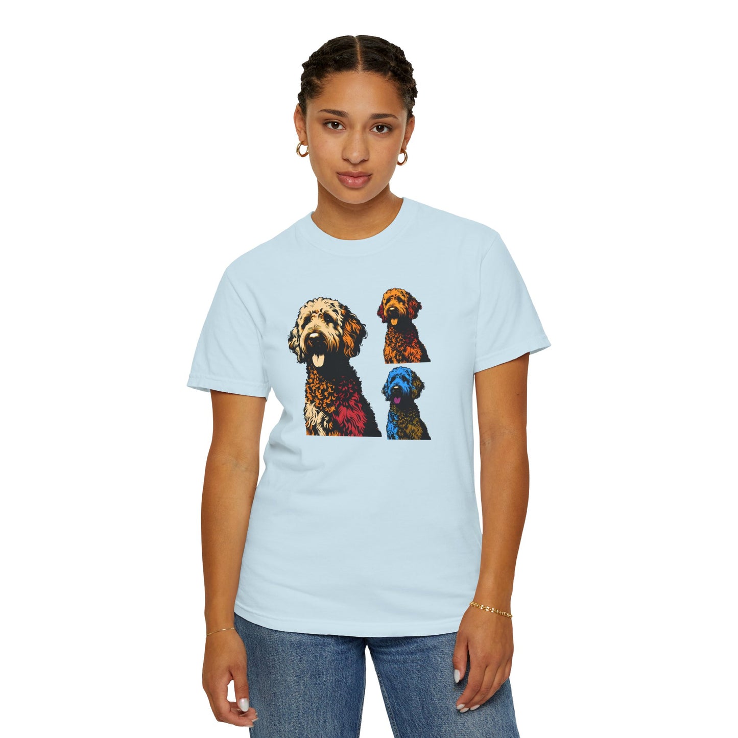 Labradoodle Love Tee – Color Splash Edition