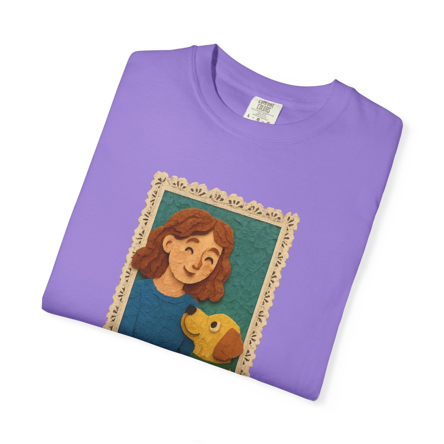 Dog Mom T-shirt - Unisex Garment-Dyed Tee for Pet Lovers