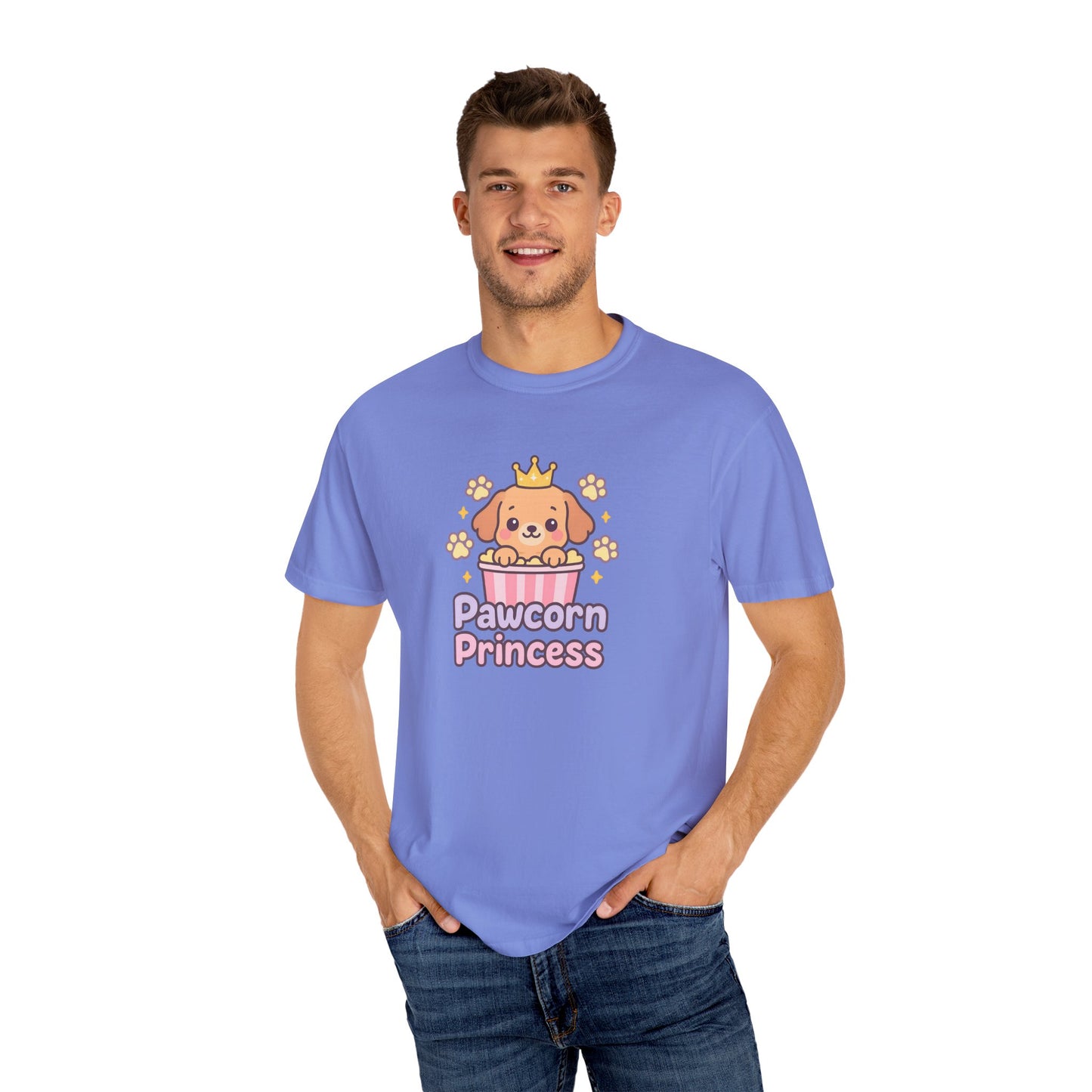 Pawprint Princess T-Shirt, Cute Dog Lover Tee, Funny Pet Shirt, Gift for Dog Moms, Animal Lover Clothing