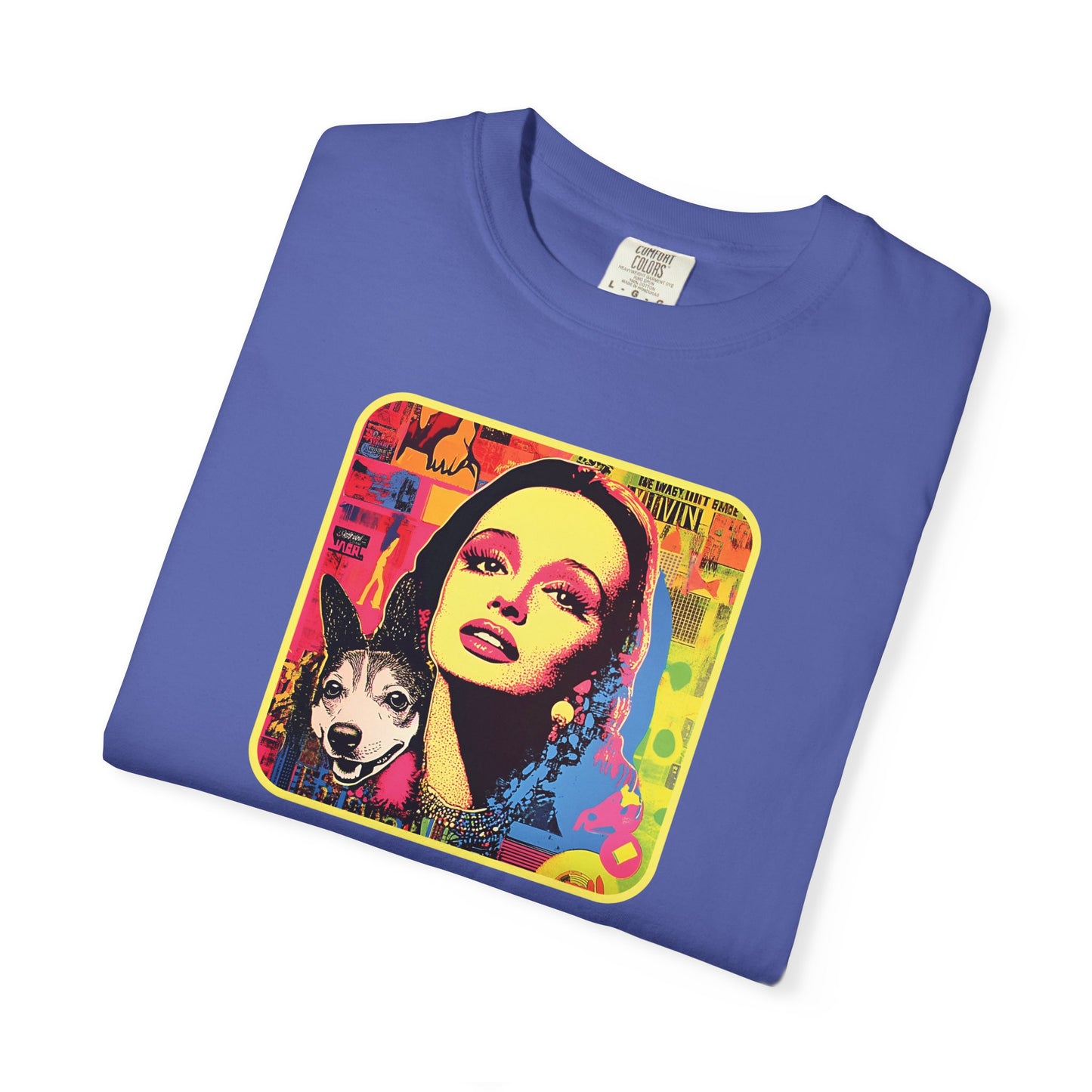 Pop Art Mom and Dog T-Shirt