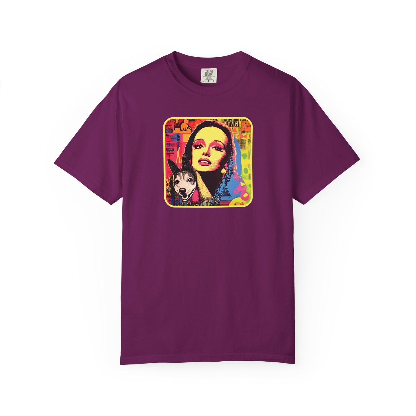 Pop Art Mom and Dog T-Shirt
