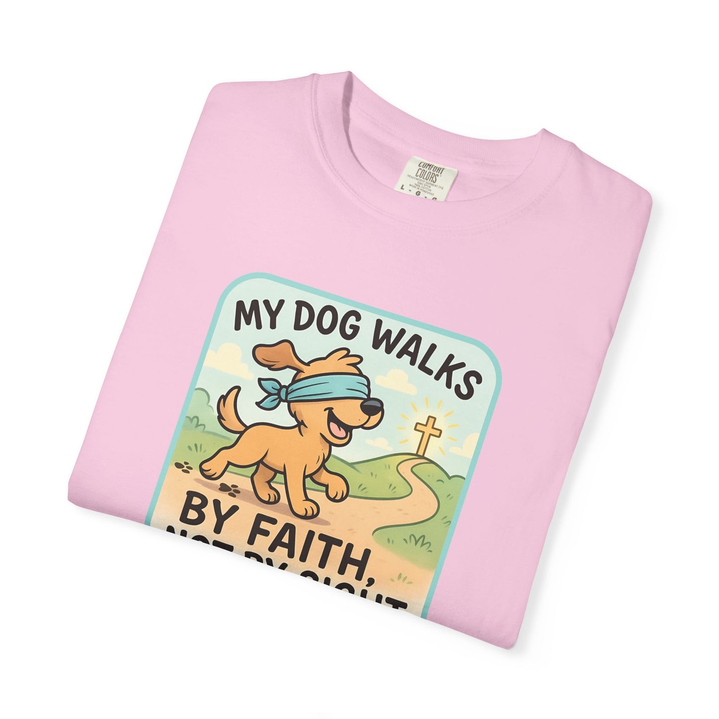 Faith-Inspired Dog Lover T-Shirt, Pet Owner Gifts, Cute Dog Apparel, Faith and Pets Merchandise, Casual Summer Wear