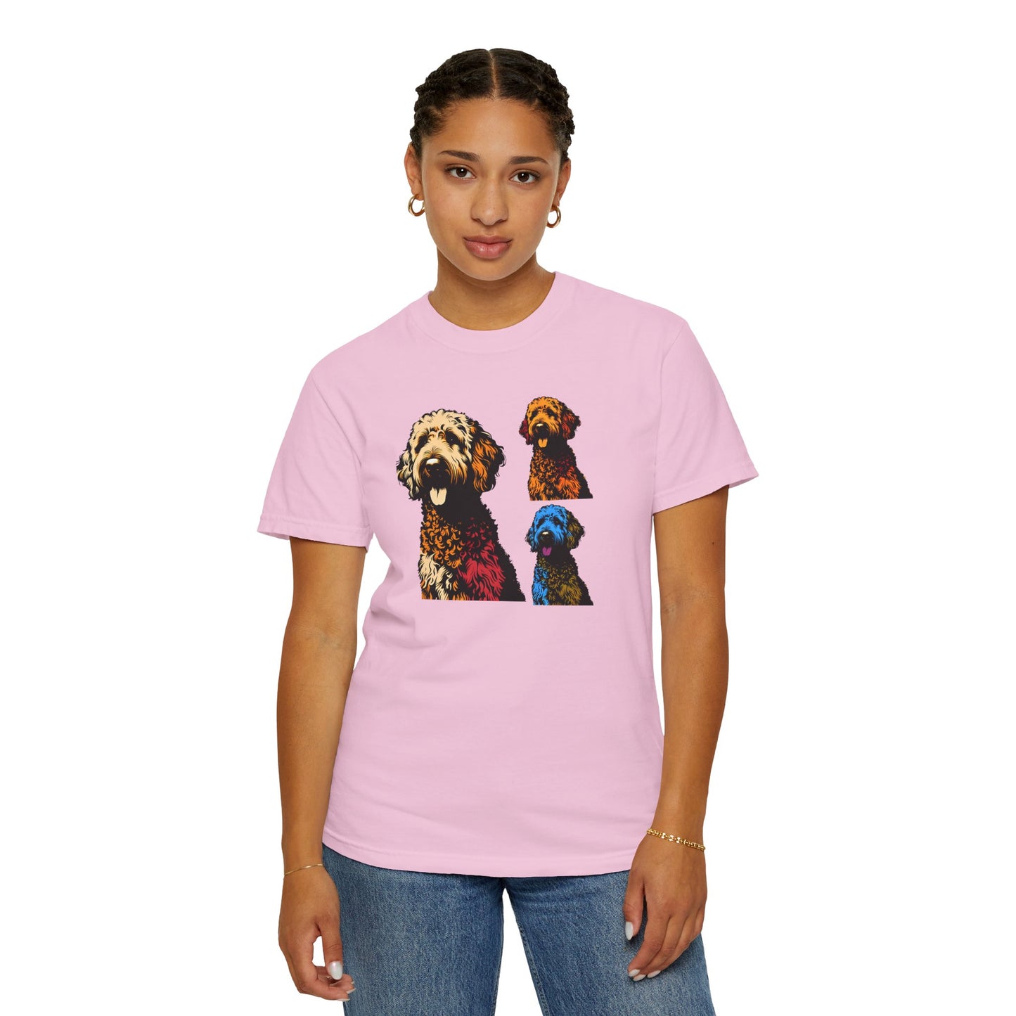 Labradoodle Love Tee – Color Splash Edition