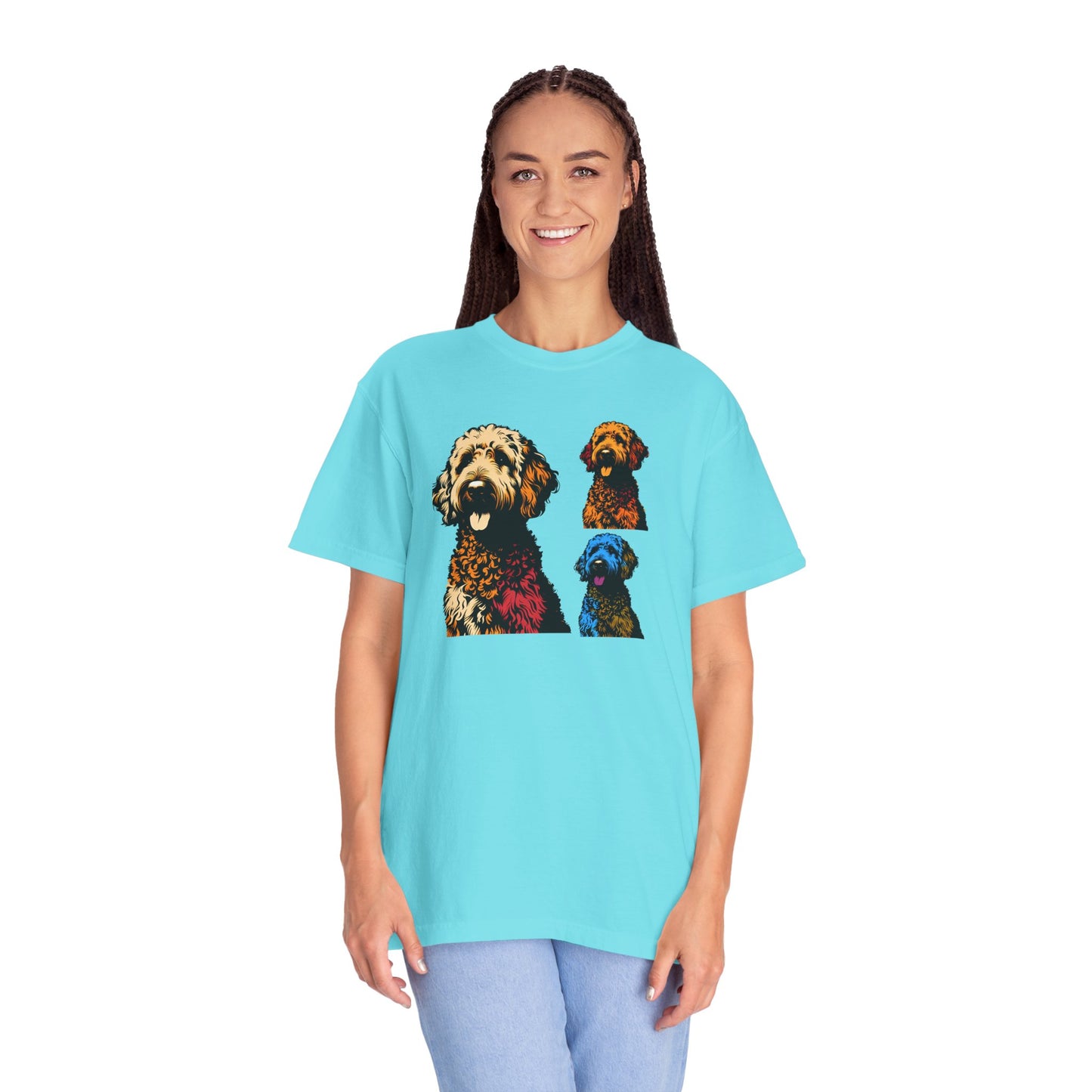 Labradoodle Love Tee – Color Splash Edition