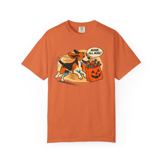 Playful Halloween Dog T-Shirt | Cute Pet Lover Tee, Unisex Graphic Shirt, Funny Fall Apparel, Gift for Dog Owners