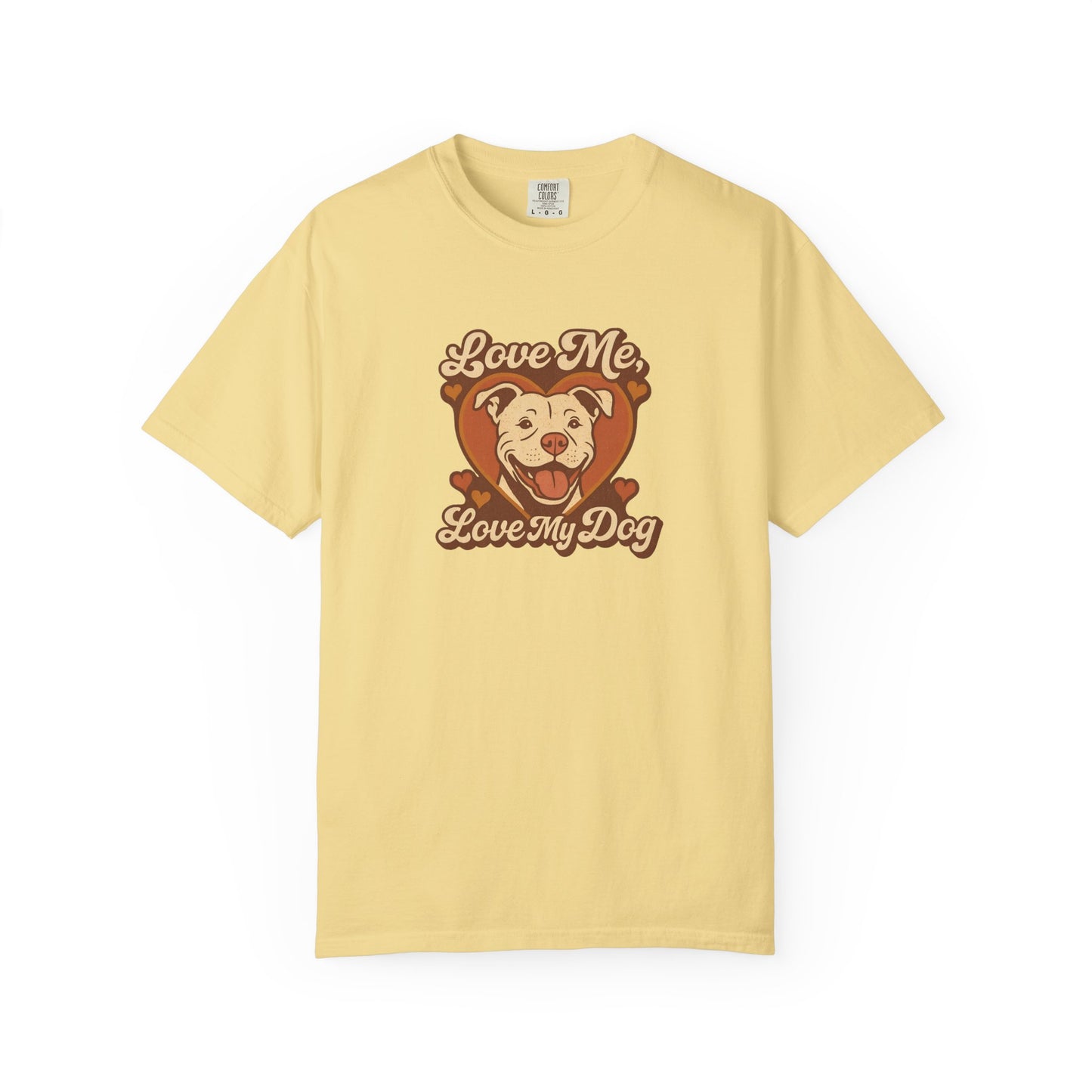 Pitbull Love Me Love My Dog Tee